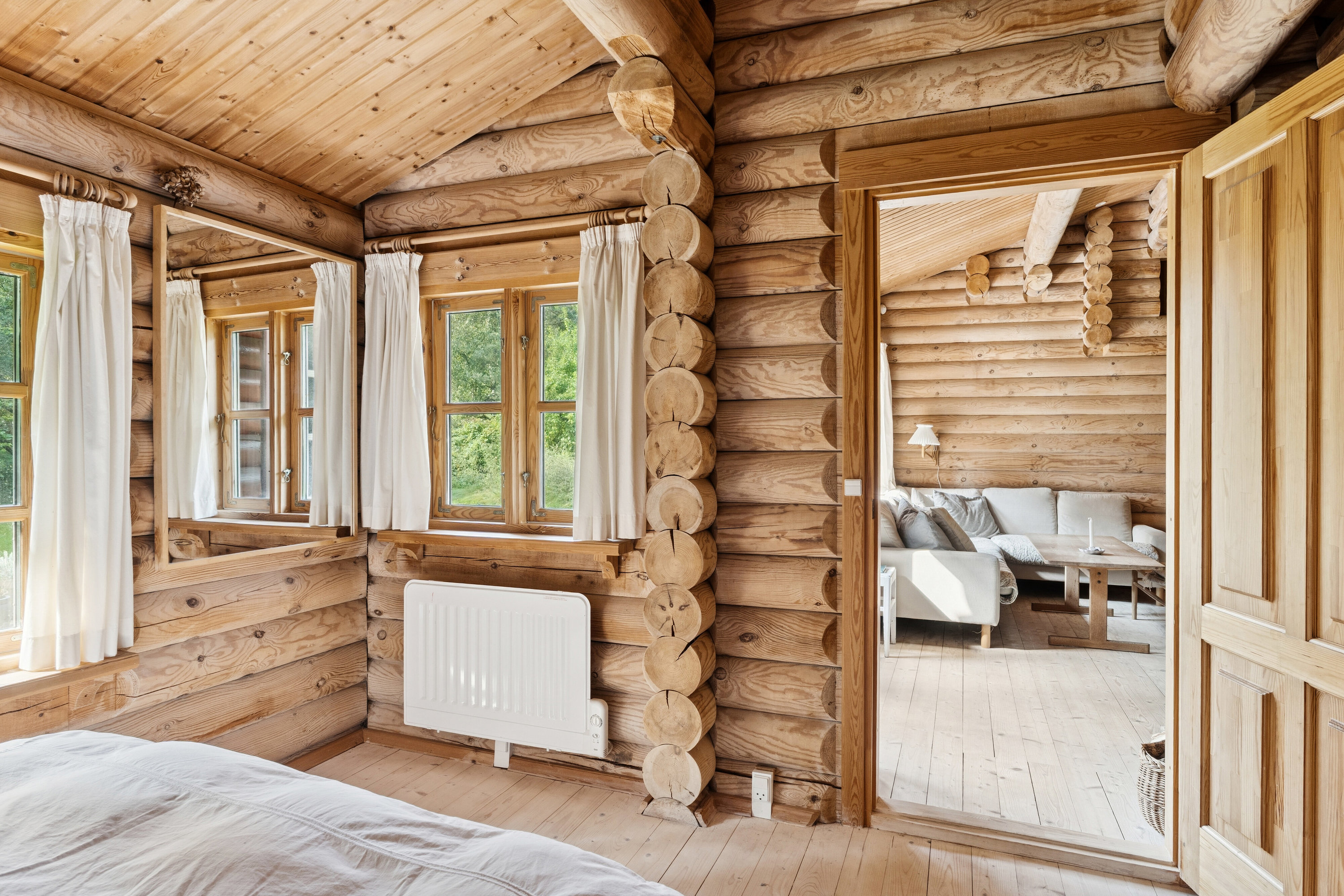 Fremhævet soveværelse billede i fuldskærmstilstand. Billede af Spurvevej 19, Ellinge Lyng, 4560 Vig