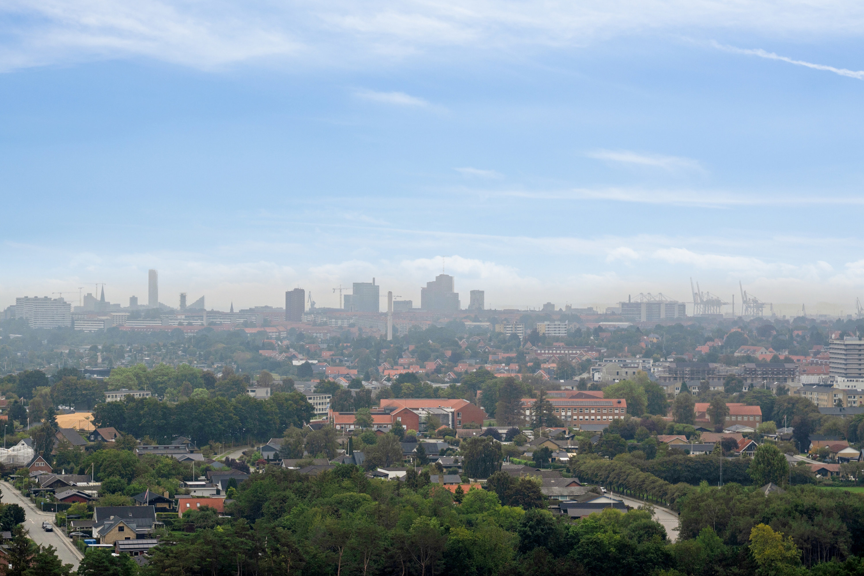 Fremhævet udsigt billede i fuldskærmstilstand. Billede af Grøfthøjparken 163, 15. th., 8260 Viby J