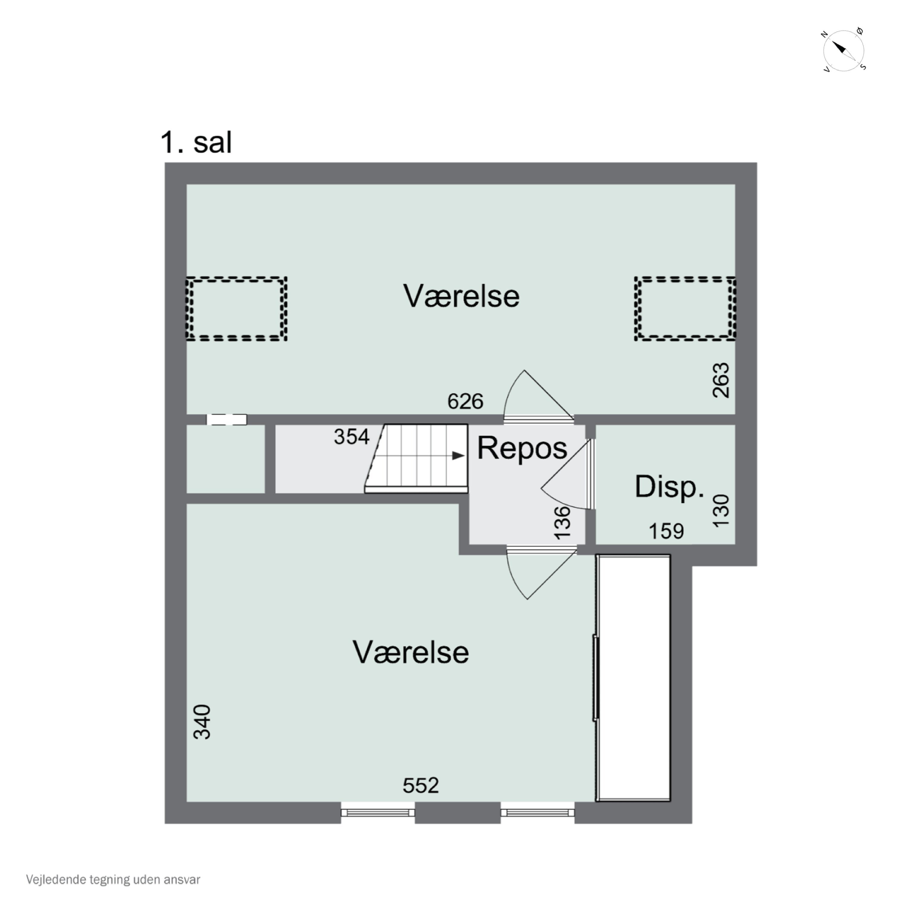 Plantegninger billede af Hedelyngen 25, 4573 Højby