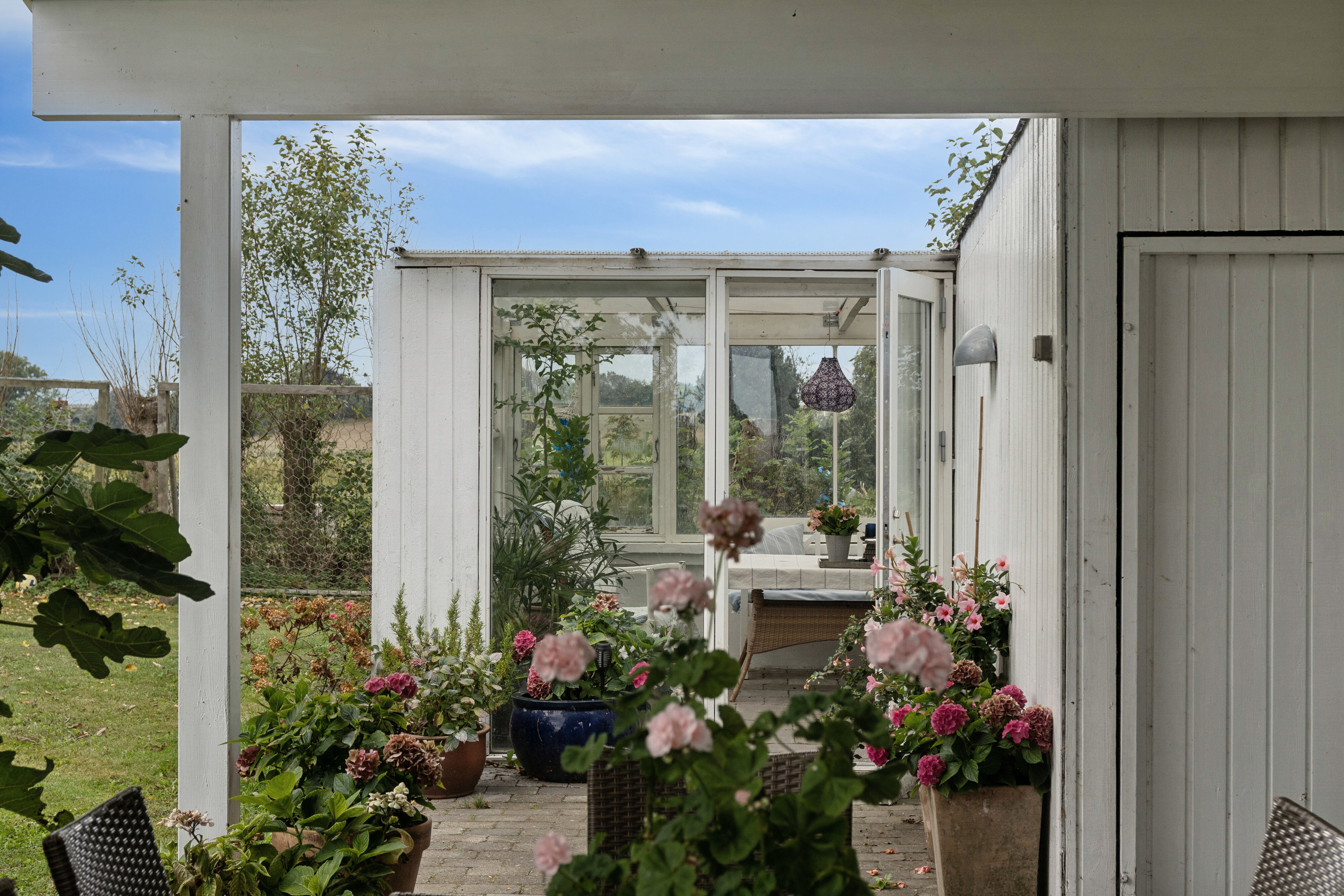 Fremhævet overdækket terrasse billede i fuldskærmstilstand. Billede af Stenbjergvej 8, 4550 Asnæs