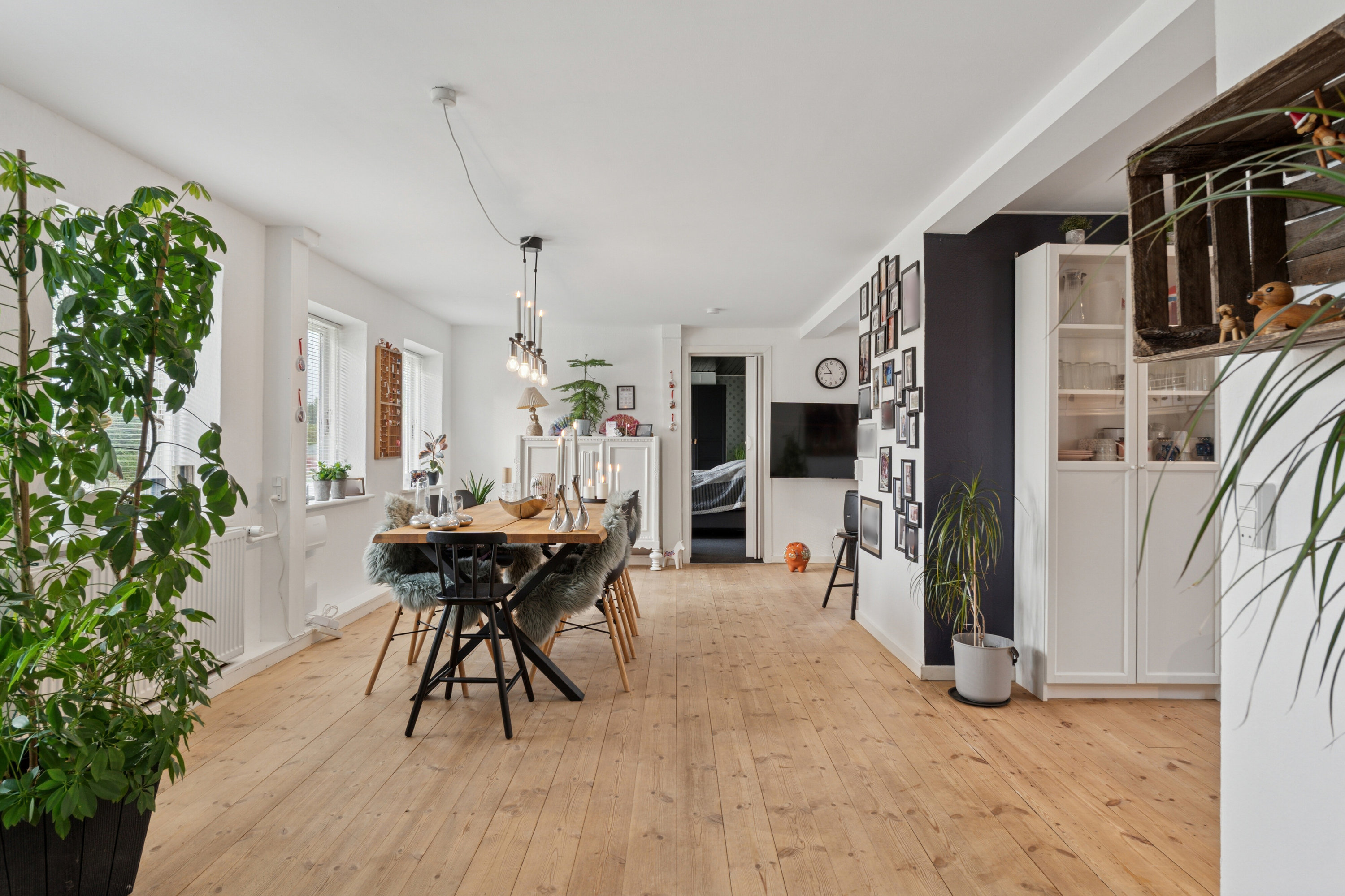 Fremhævet spisestue billede i fuldskærmstilstand. Billede af Sdr. Højrupvejen 112, Søllinge, 5750 Ringe