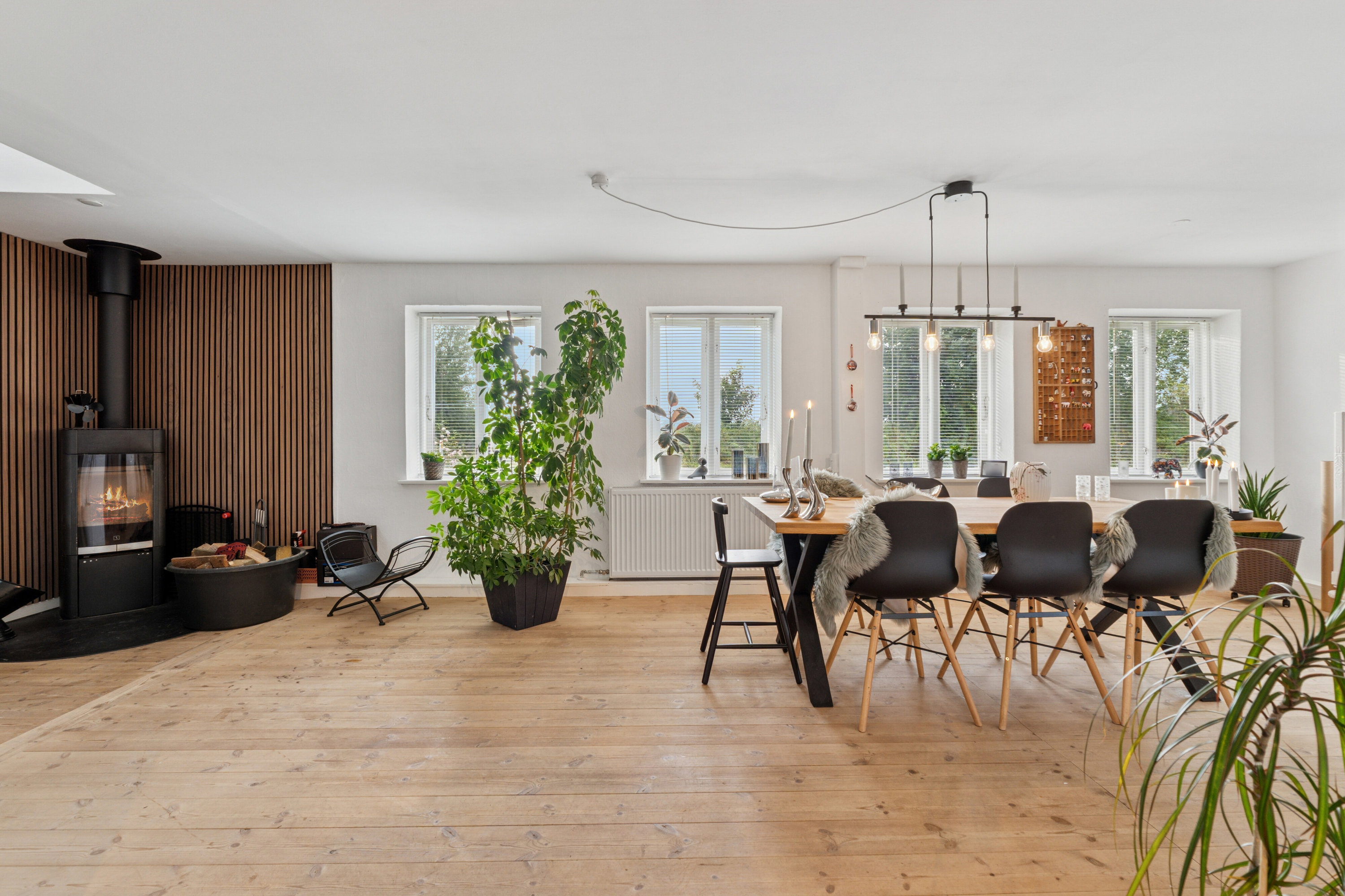 Fremhævet spisestue billede i fuldskærmstilstand. Billede af Sdr. Højrupvejen 112, Søllinge, 5750 Ringe