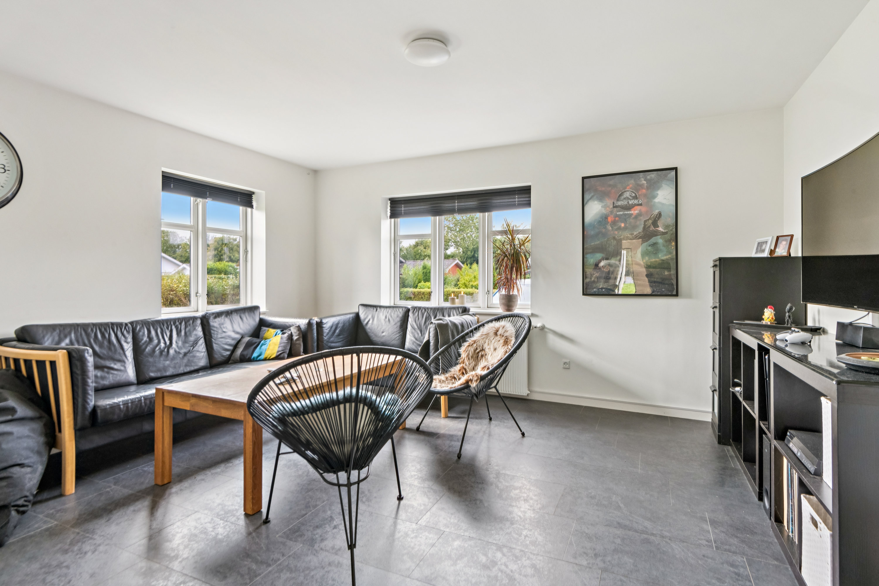 Fremhævet stue billede i fuldskærmstilstand. Billede af Valstedvej 50, Valsted, 9240 Nibe