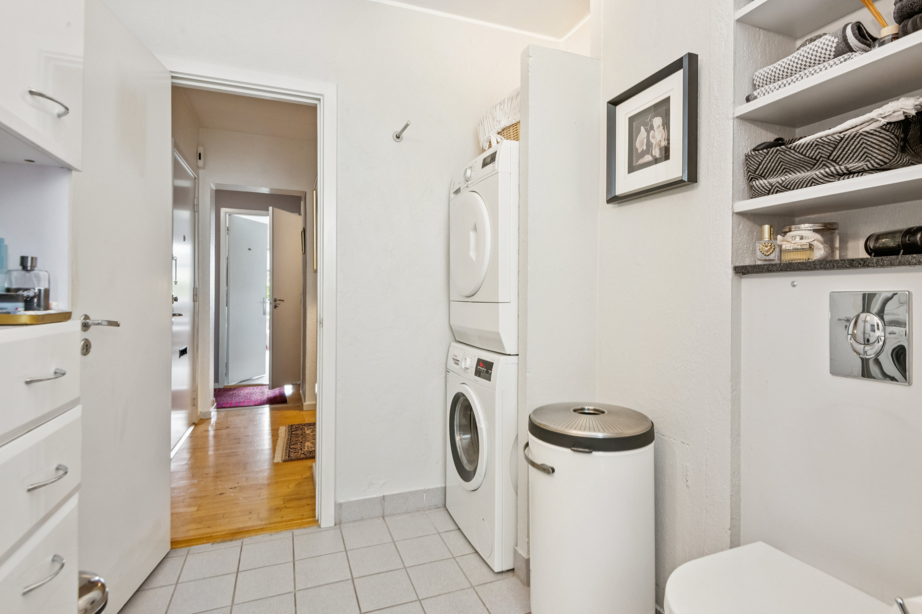 Fremhævet badeværelse billede i fuldskærmstilstand. Billede af Enggårdsgade 56, st.. th., 9000 Aalborg