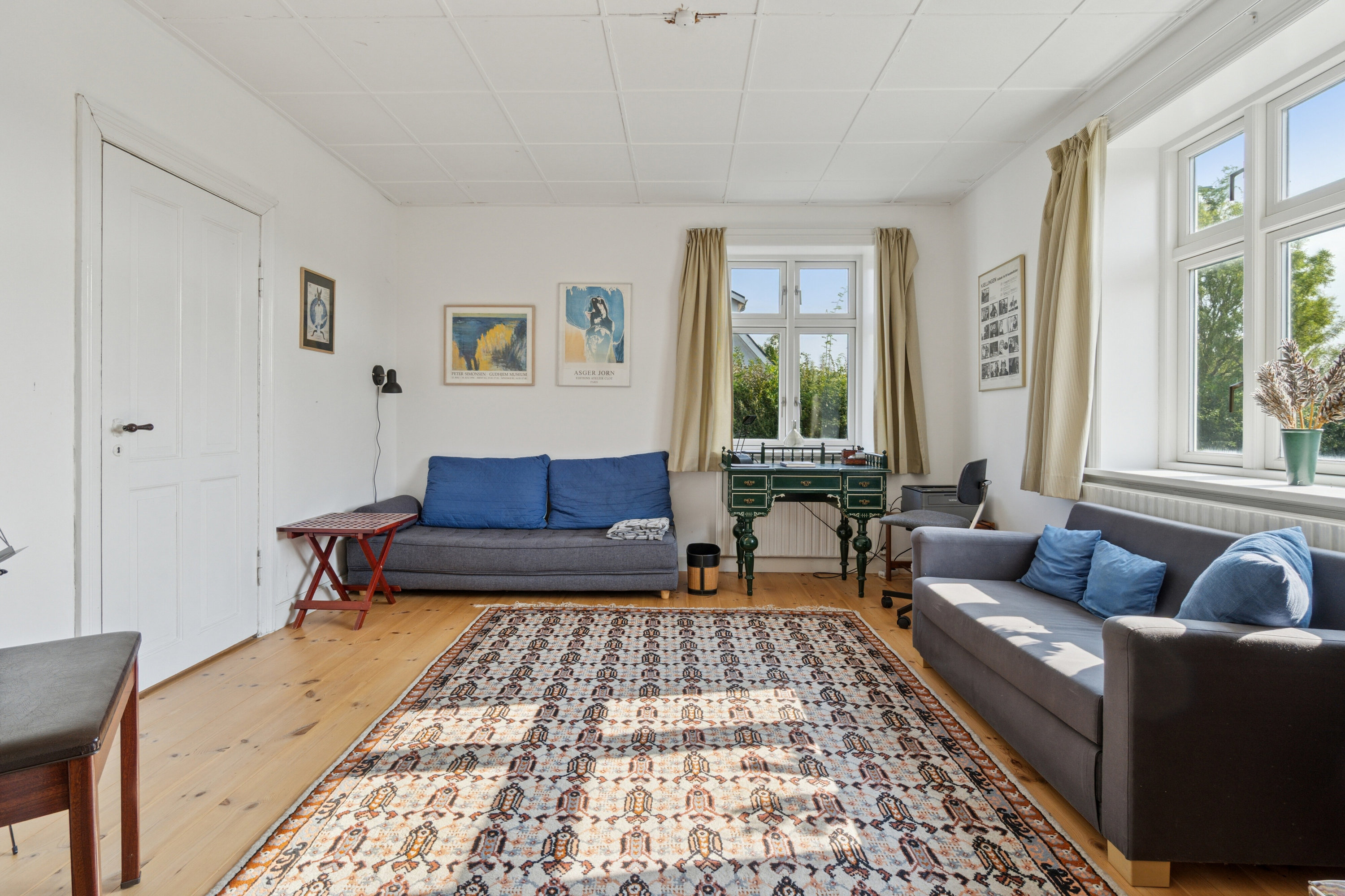 Fremhævet stue billede i fuldskærmstilstand. Billede af Stavsdalvej 12, Østerlars, 3760 Gudhjem