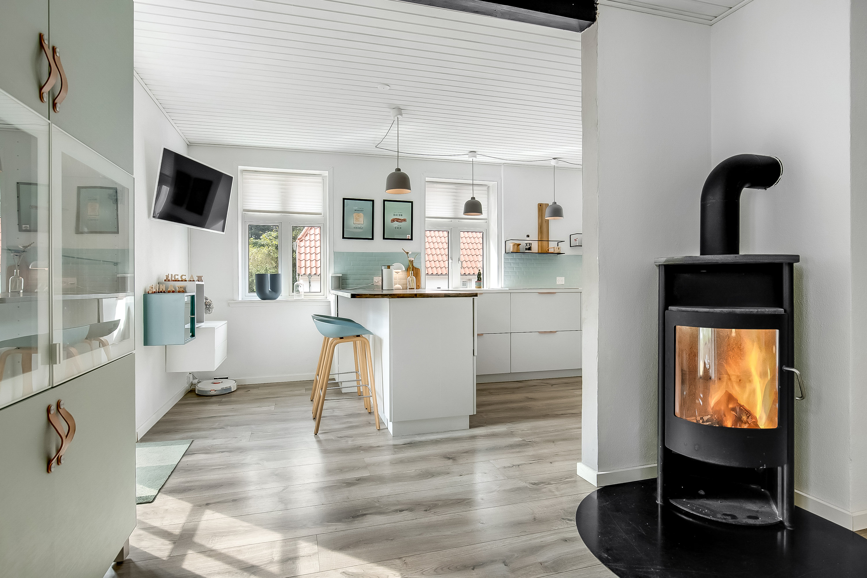 Fremhævet alrum billede i fuldskærmstilstand. Billede af Koldingvej 86, Vester Nebel, 6040 Egtved