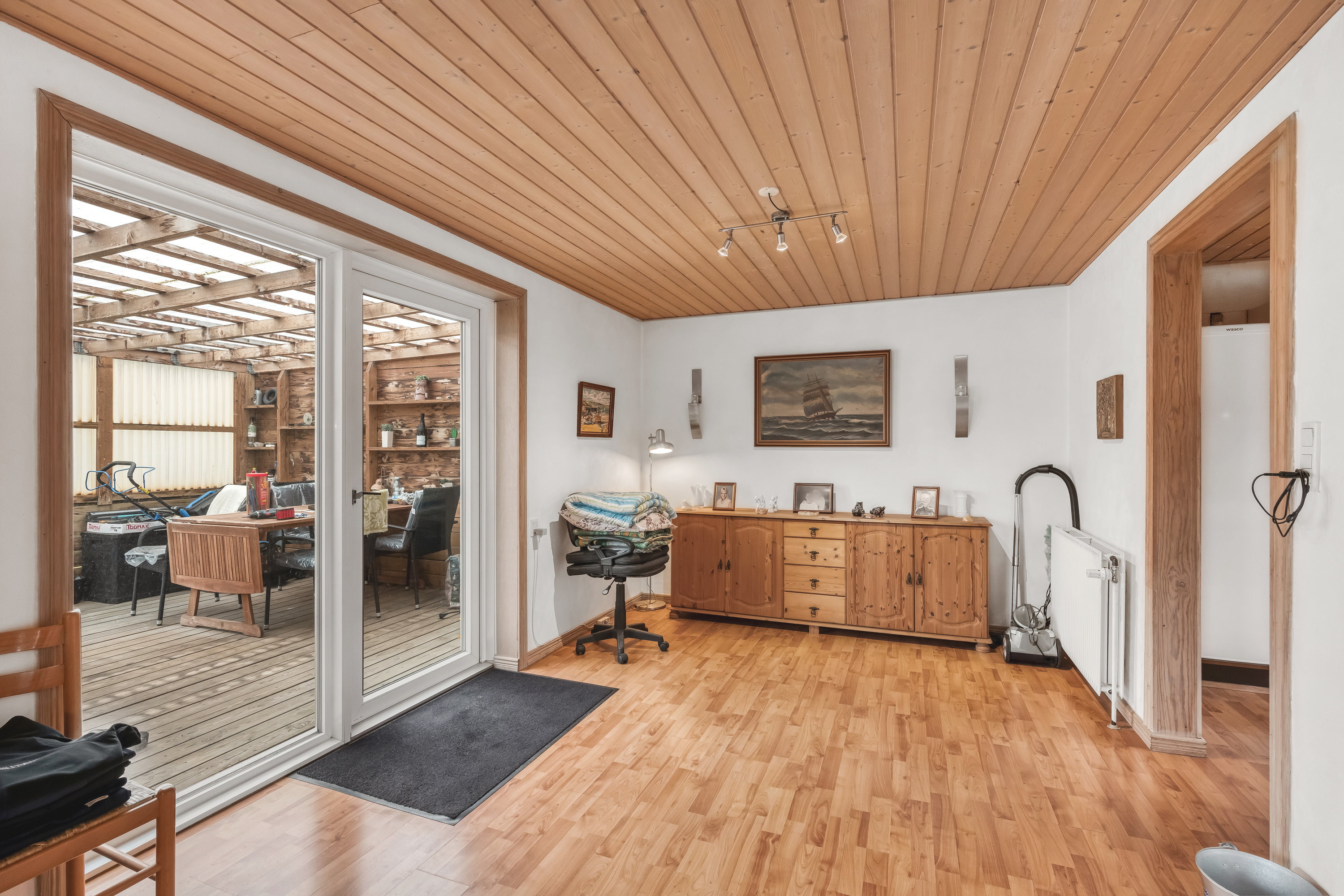 Fremhævet stue billede i fuldskærmstilstand. Billede af Dalgasgade 25, Troldhede, 6920 Videbæk