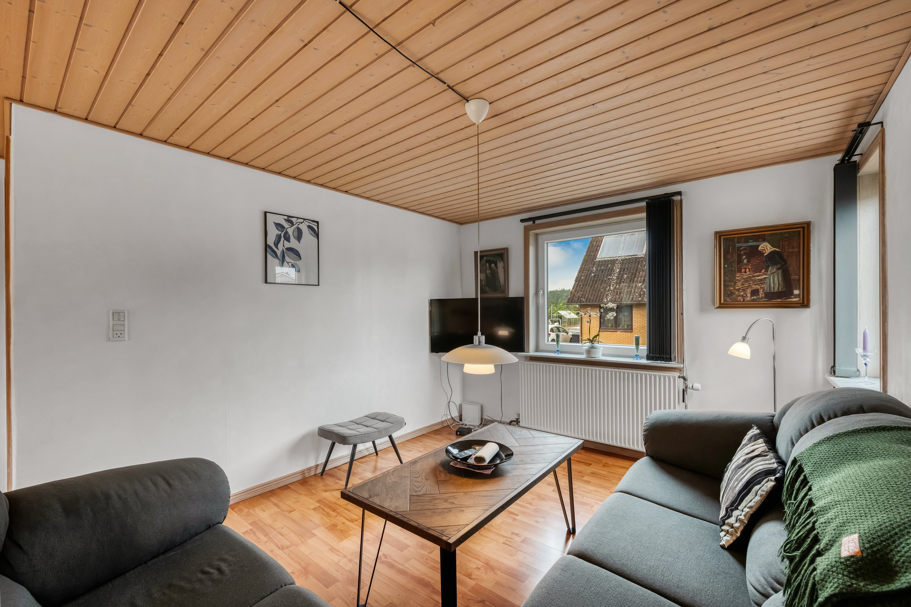 Fremhævet stue billede i fuldskærmstilstand. Billede af Dalgasgade 25, Troldhede, 6920 Videbæk