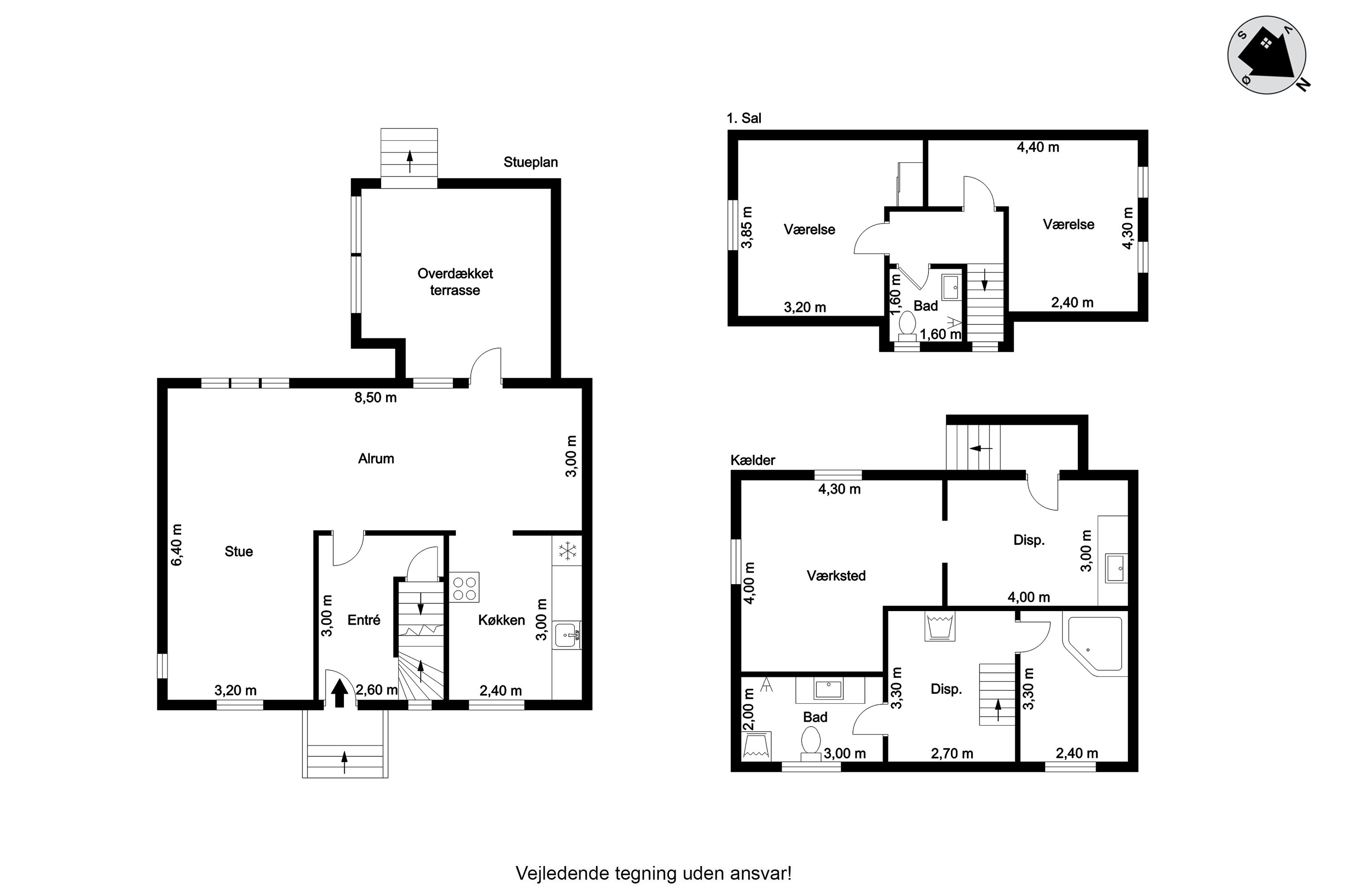 Plantegninger billede af Dalgasgade 25, Troldhede, 6920 Videbæk
