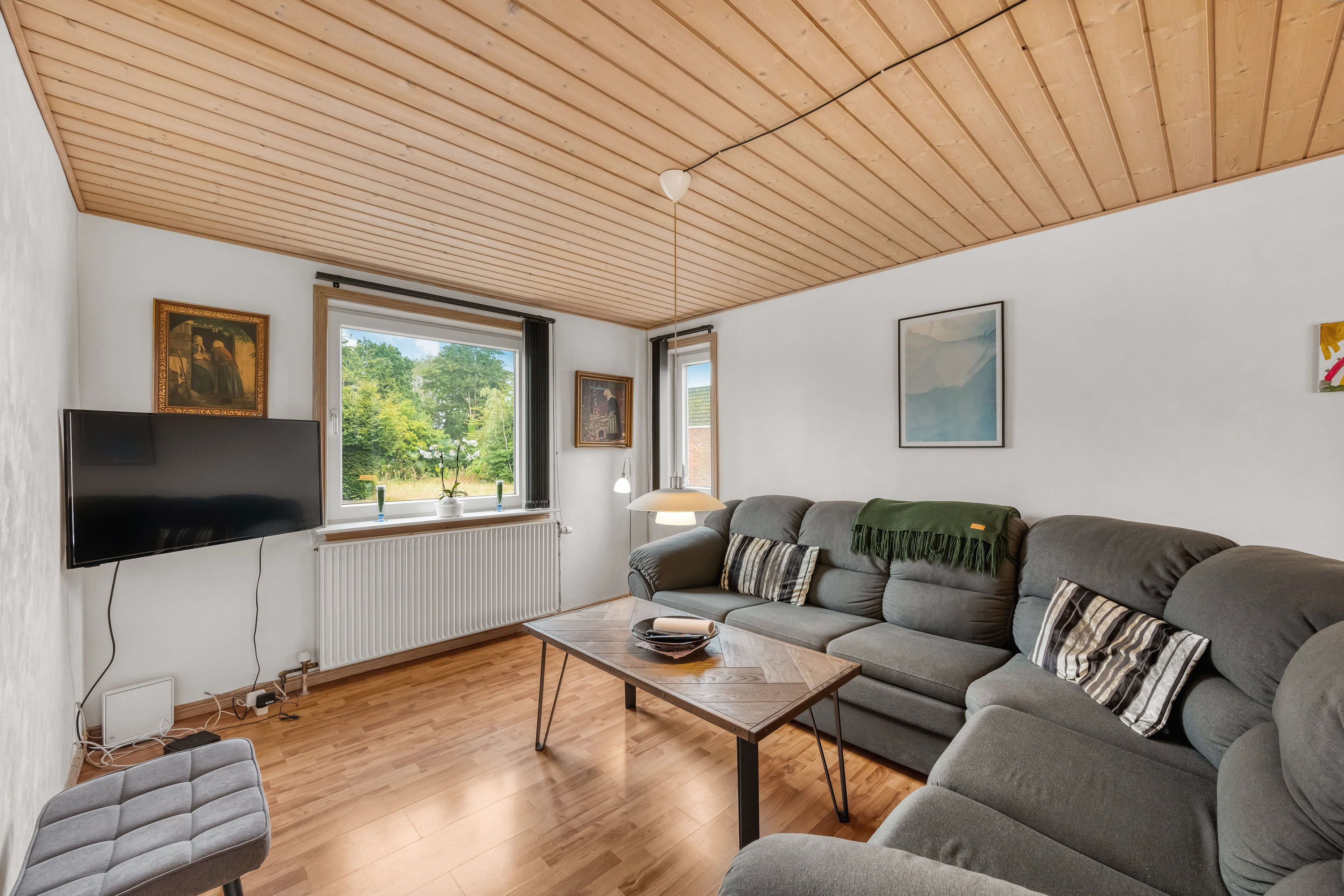 Fremhævet stue billede i fuldskærmstilstand. Billede af Dalgasgade 25, Troldhede, 6920 Videbæk