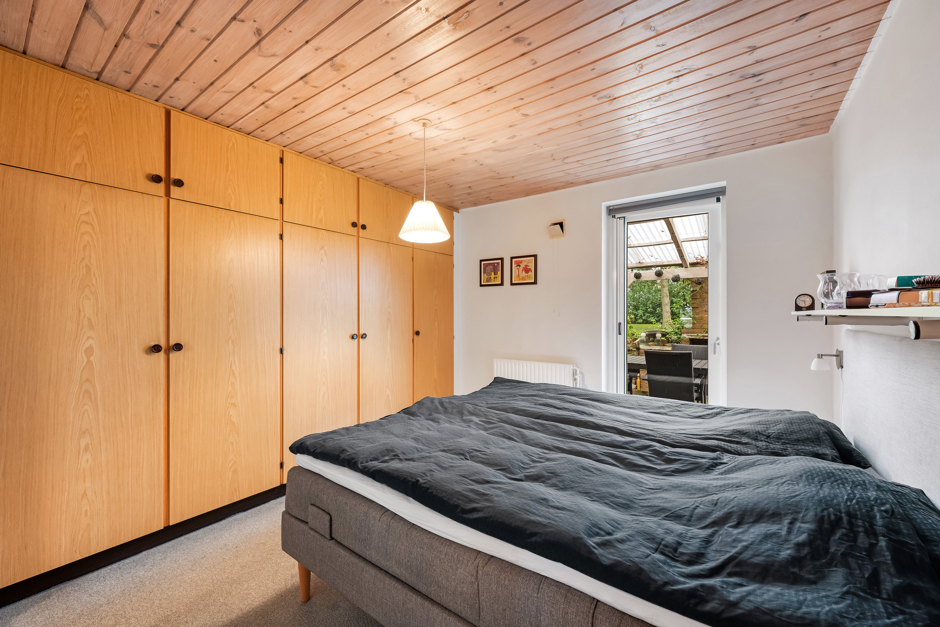 Fremhævet soveværelse billede i fuldskærmstilstand. Billede af Ørnhøjvej 12, Grønbjerg, 6971 Spjald