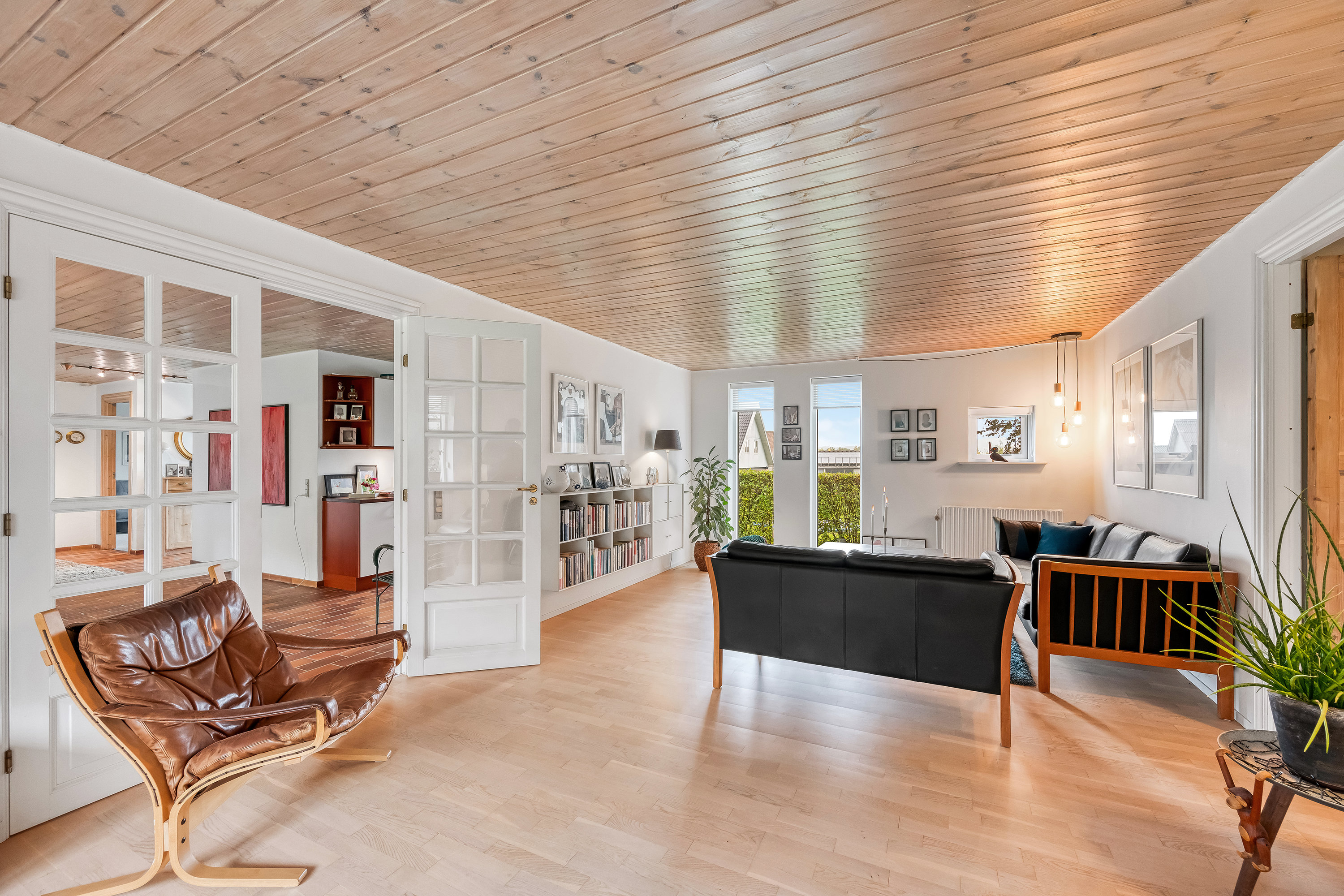 Fremhævet stue billede i fuldskærmstilstand. Billede af Ørnhøjvej 12, Grønbjerg, 6971 Spjald