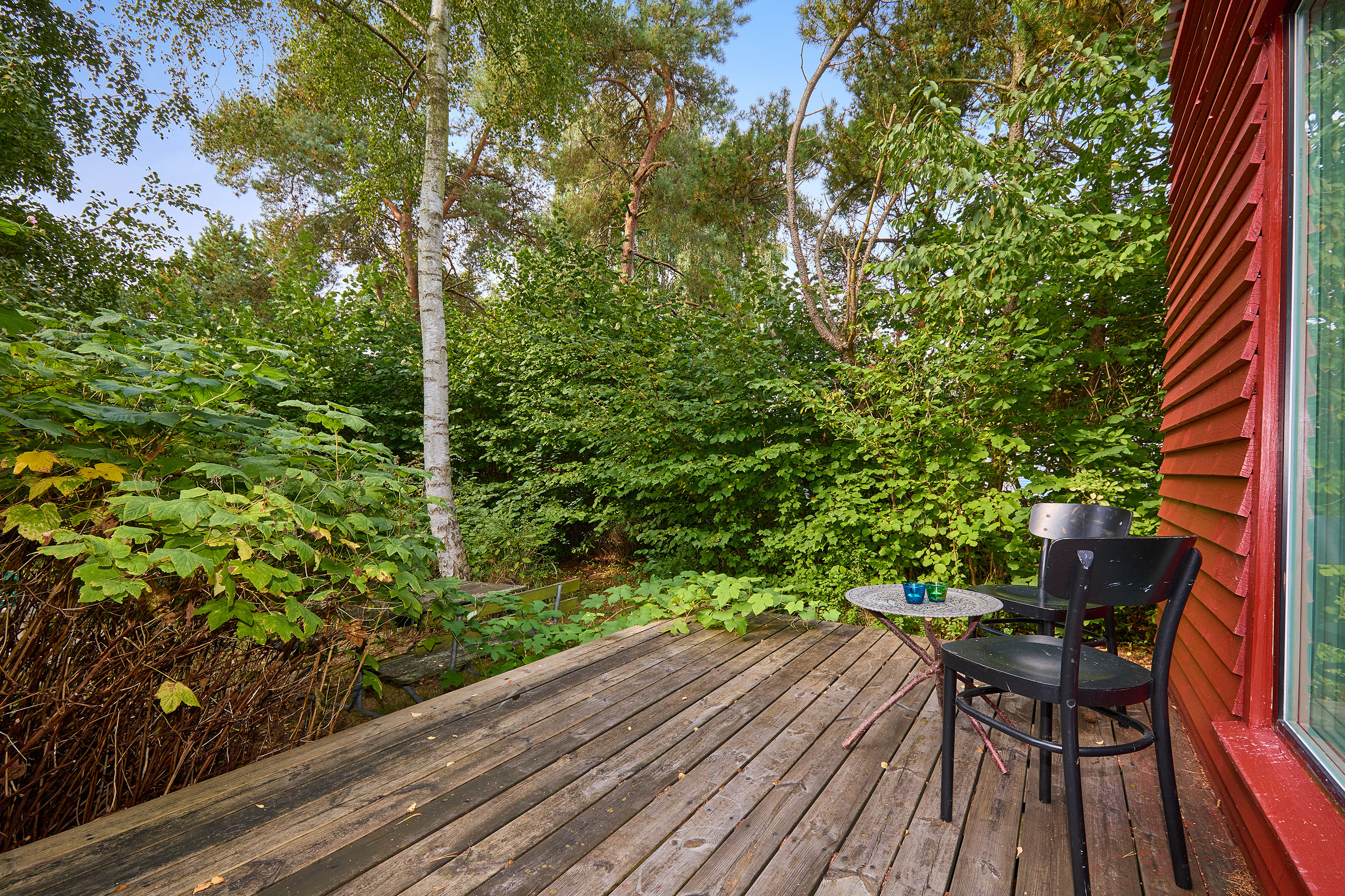 Fremhævet terrasse billede i fuldskærmstilstand. Billede af Gammel Kulhusvej 76, Skoven, 3630 Jægerspris