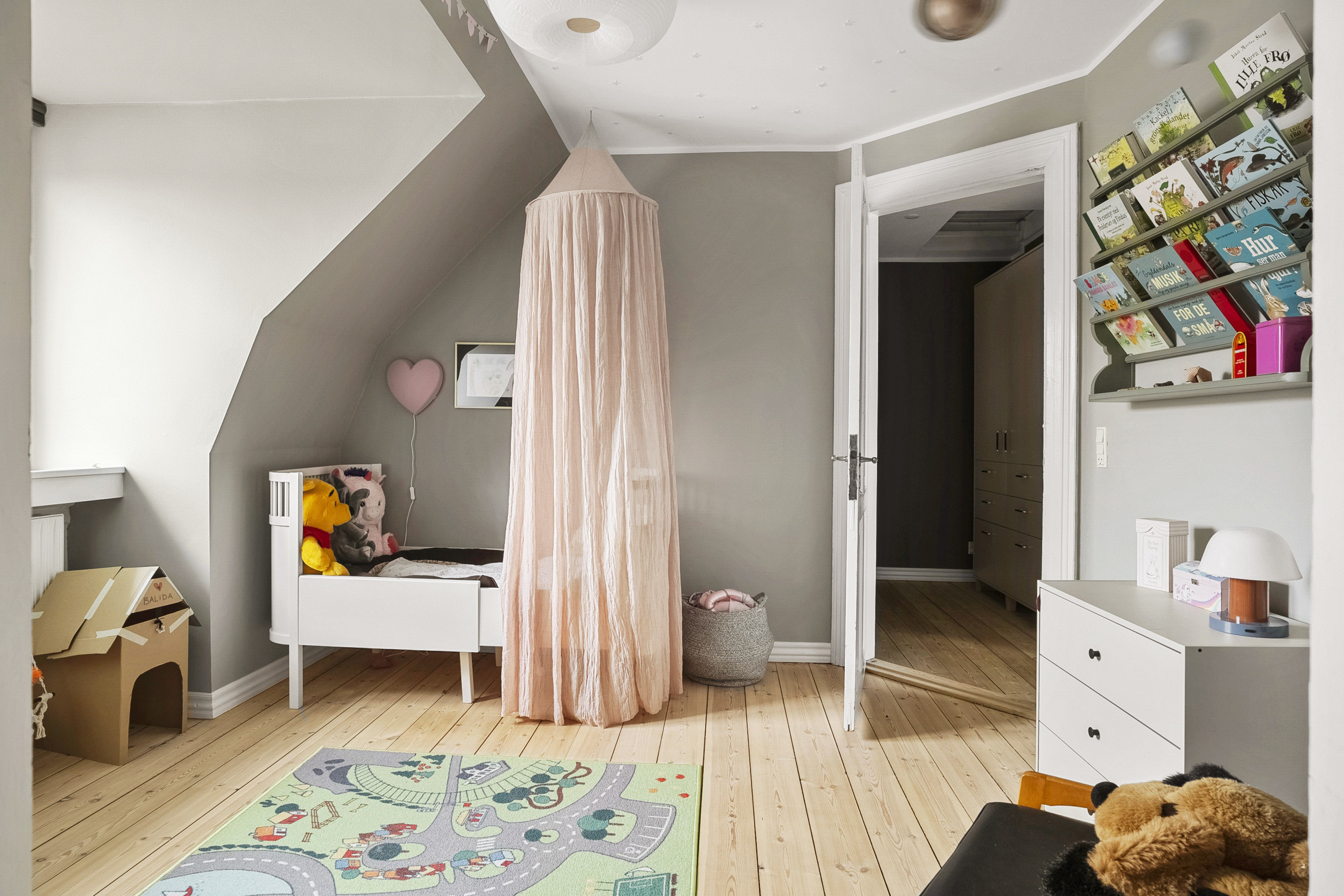 Fremhævet soveværelse billede i fuldskærmstilstand. Billede af Emil Bojsens Gade 92, 8700 Horsens