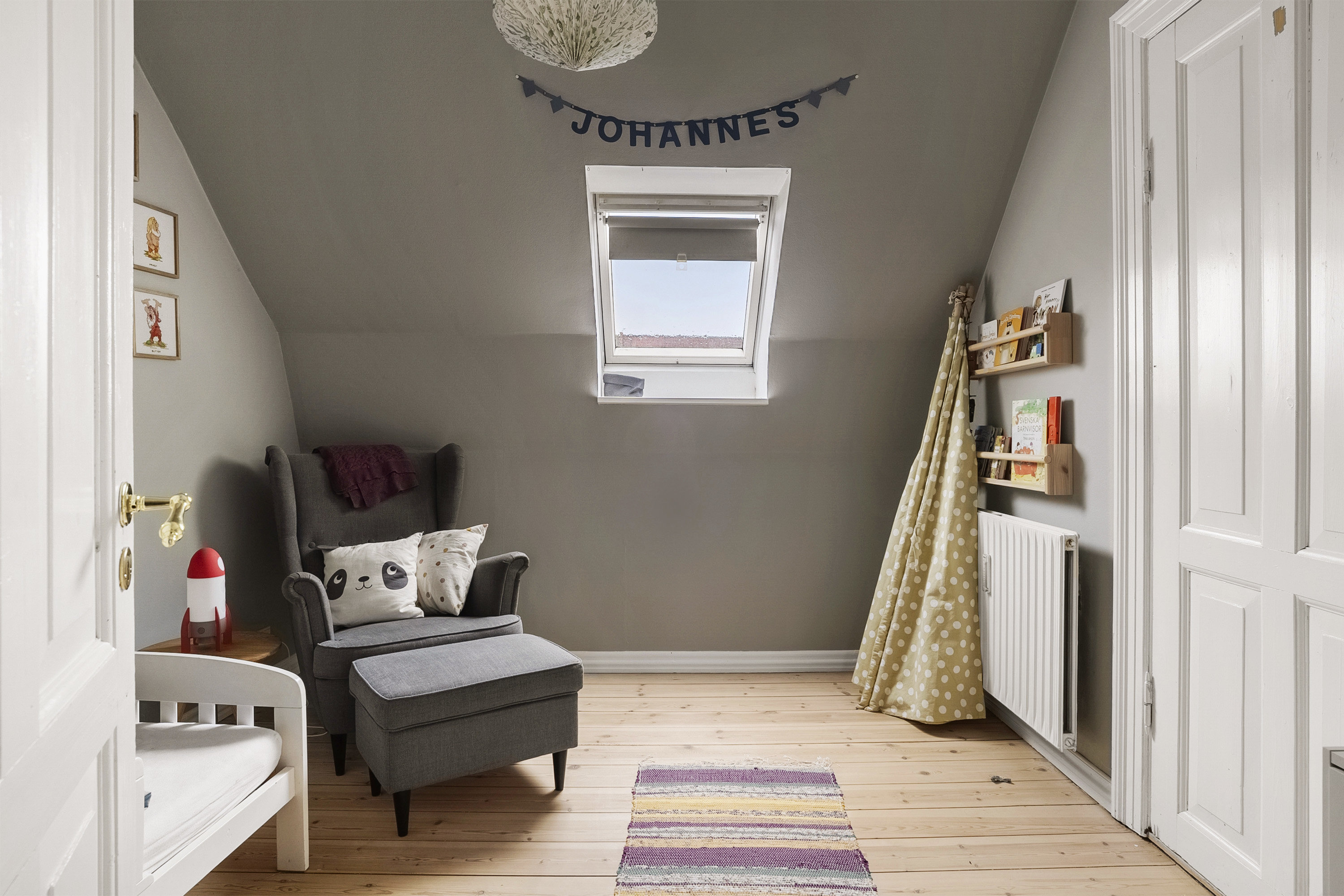 Fremhævet stue billede i fuldskærmstilstand. Billede af Emil Bojsens Gade 92, 8700 Horsens