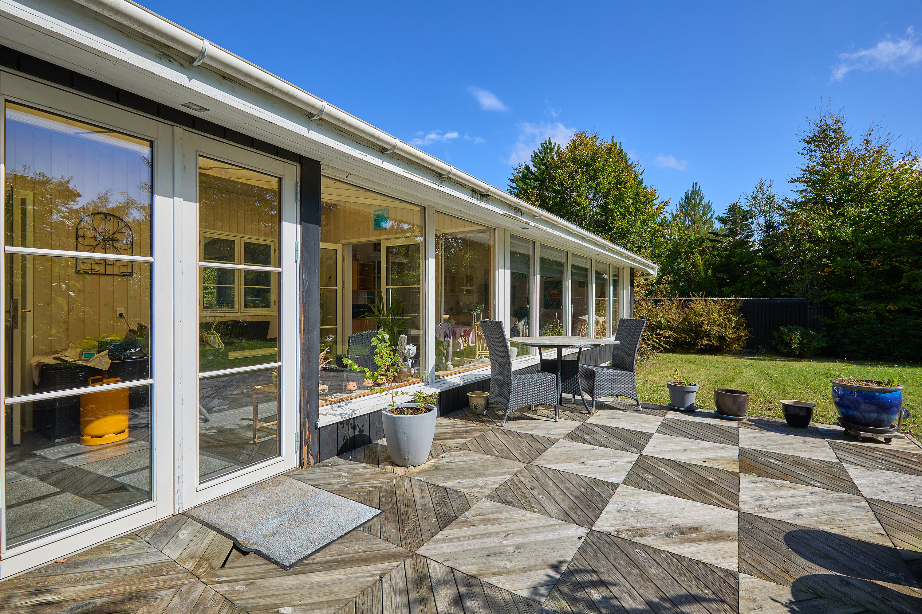 Fremhævet terrasse billede i fuldskærmstilstand. Billede af Hanekammen 14, 3210 Vejby