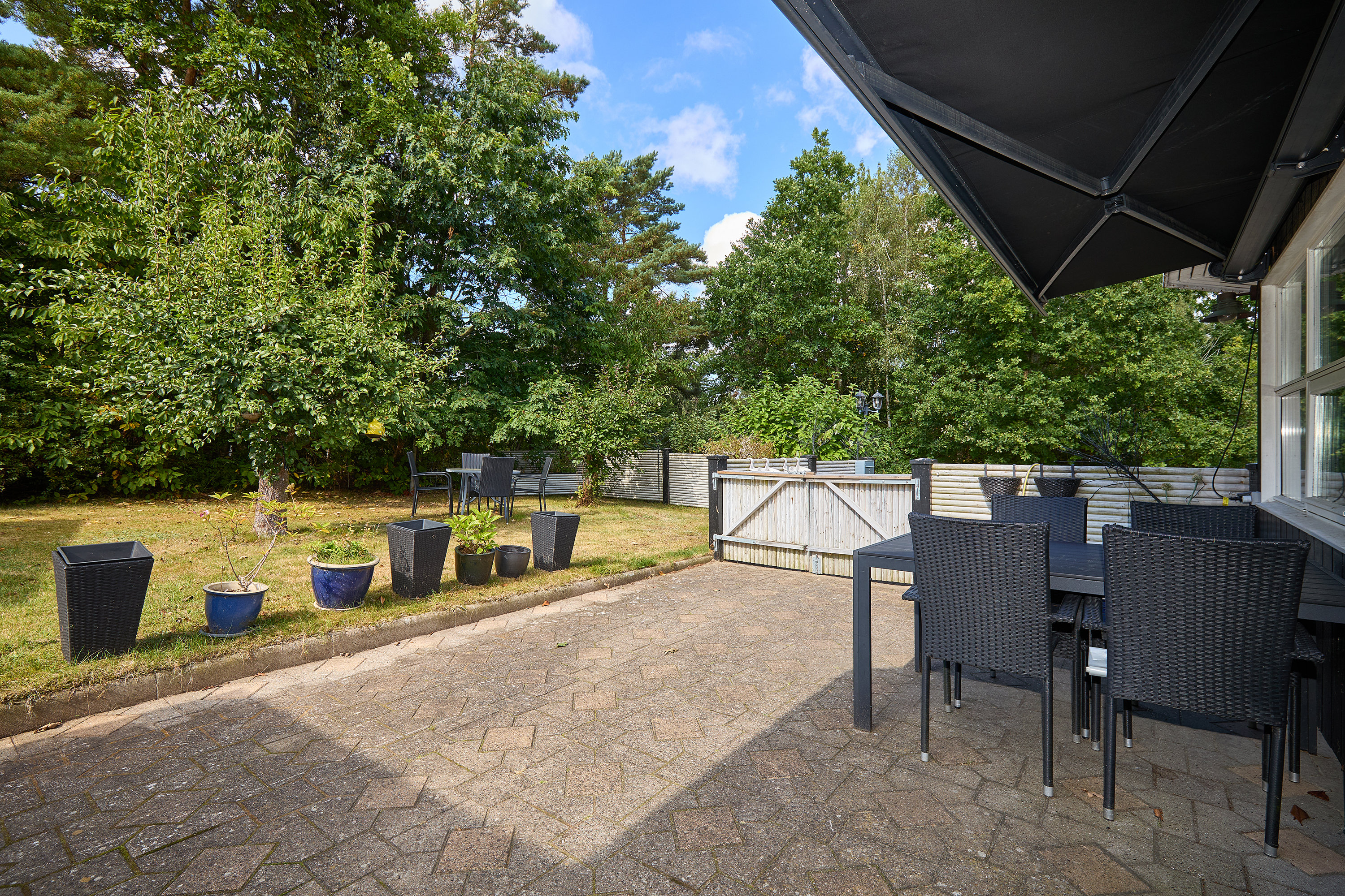 Fremhævet terrasse billede i fuldskærmstilstand. Billede af Hanekammen 14, 3210 Vejby