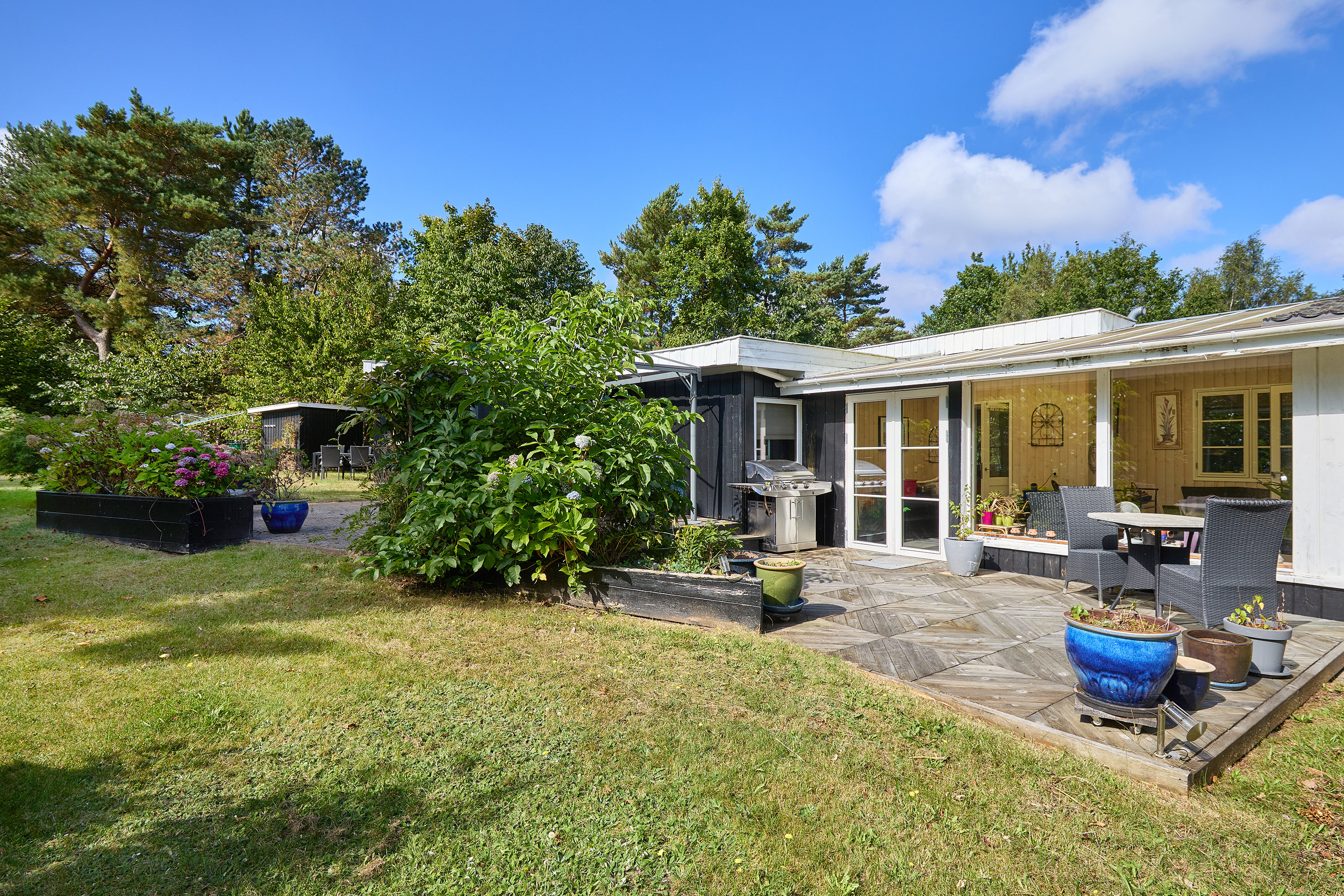 Fremhævet terrasse billede i fuldskærmstilstand. Billede af Hanekammen 14, 3210 Vejby