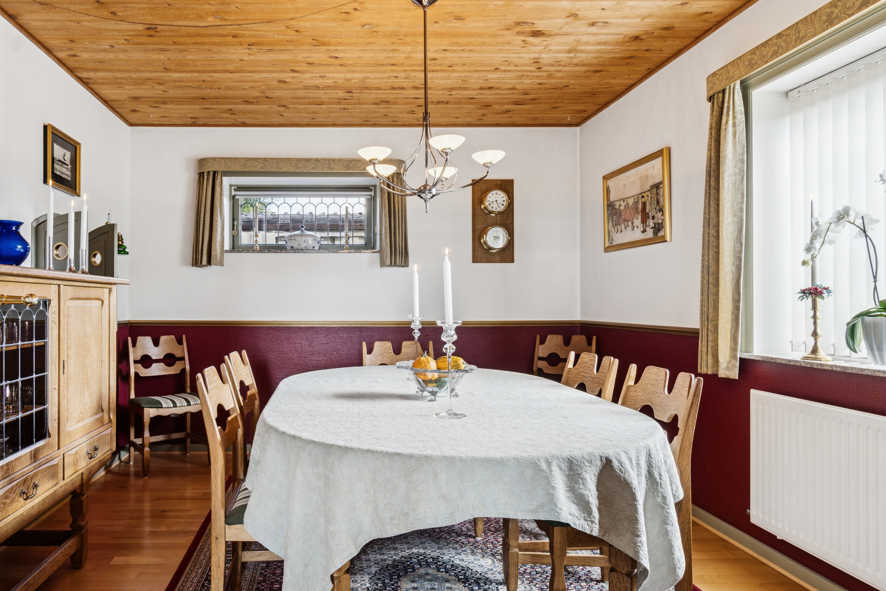 Fremhævet spisestue billede i fuldskærmstilstand. Billede af Teglværksvej 17, 4340 Tølløse