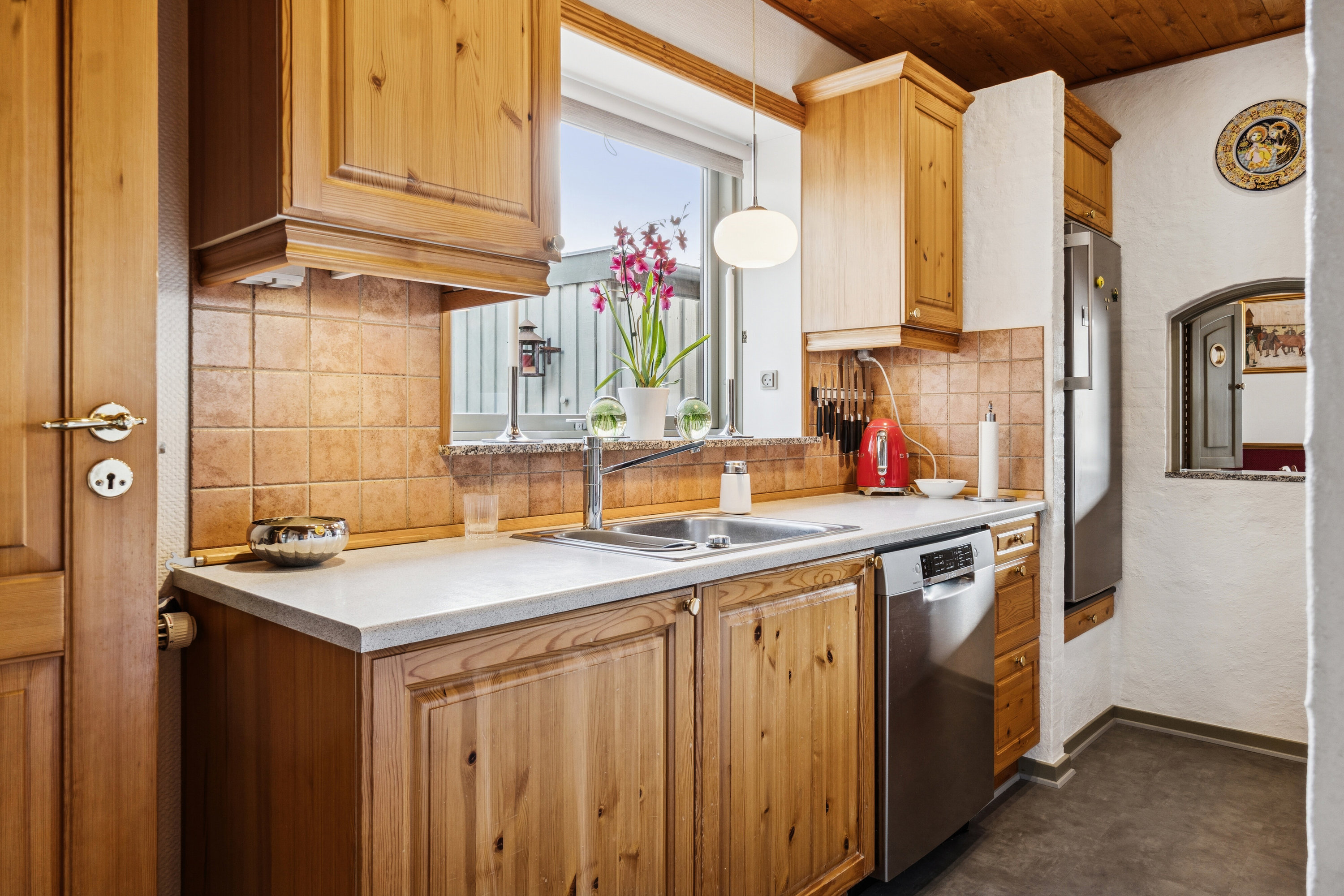 Fremhævet køkken billede i fuldskærmstilstand. Billede af Teglværksvej 17, 4340 Tølløse