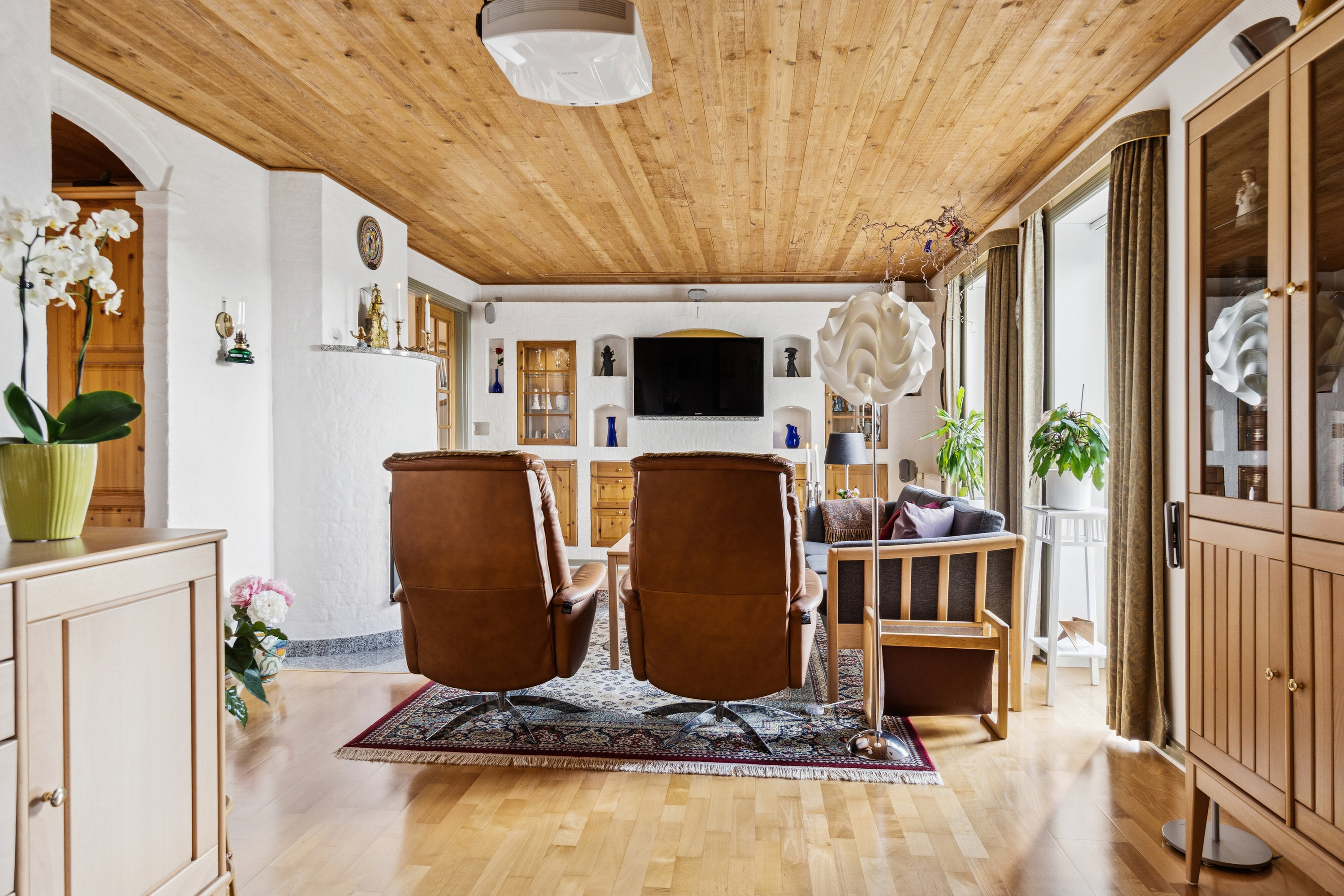 Fremhævet stue billede i fuldskærmstilstand. Billede af Teglværksvej 17, 4340 Tølløse