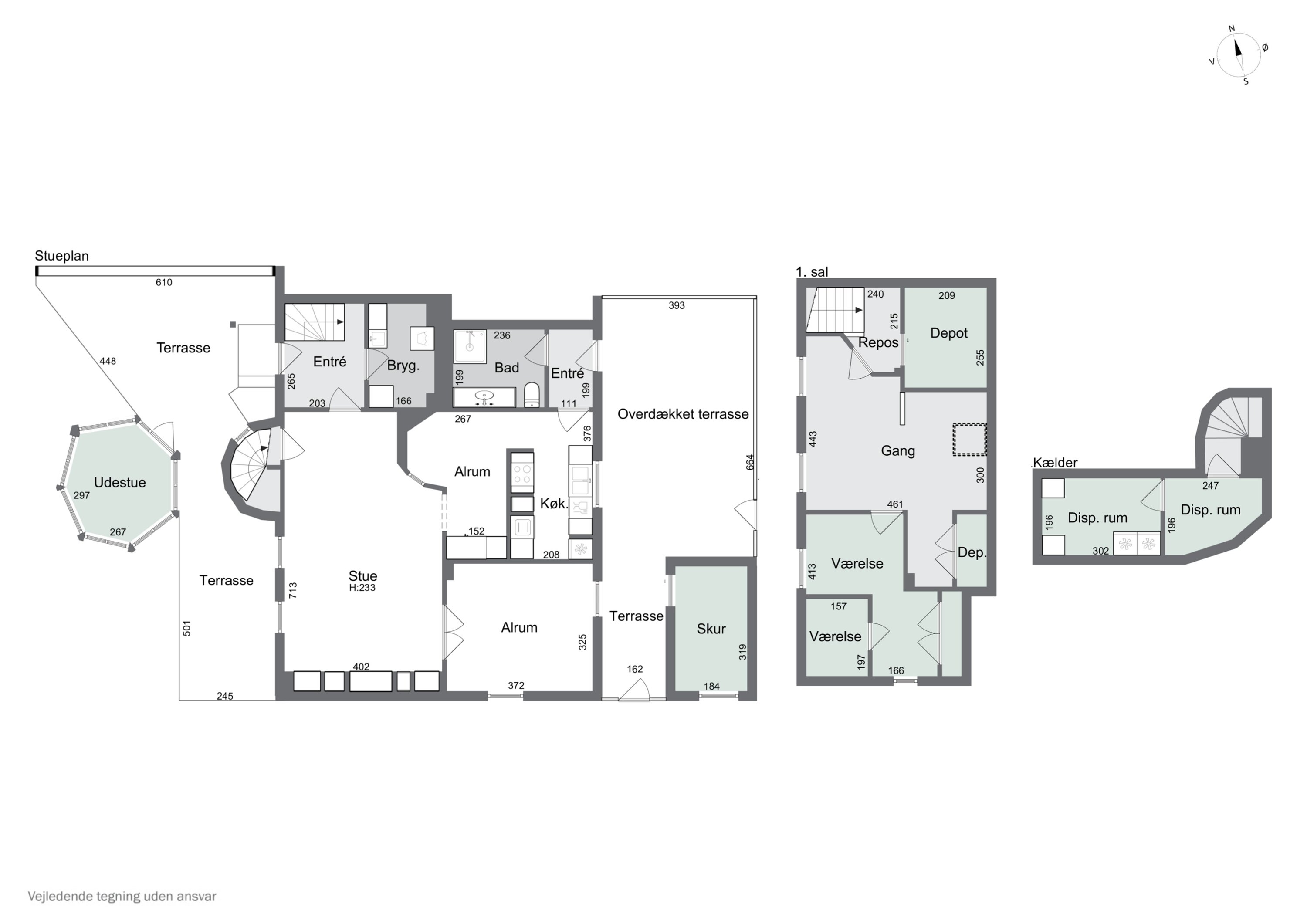 Plantegninger billede af Teglværksvej 17, 4340 Tølløse