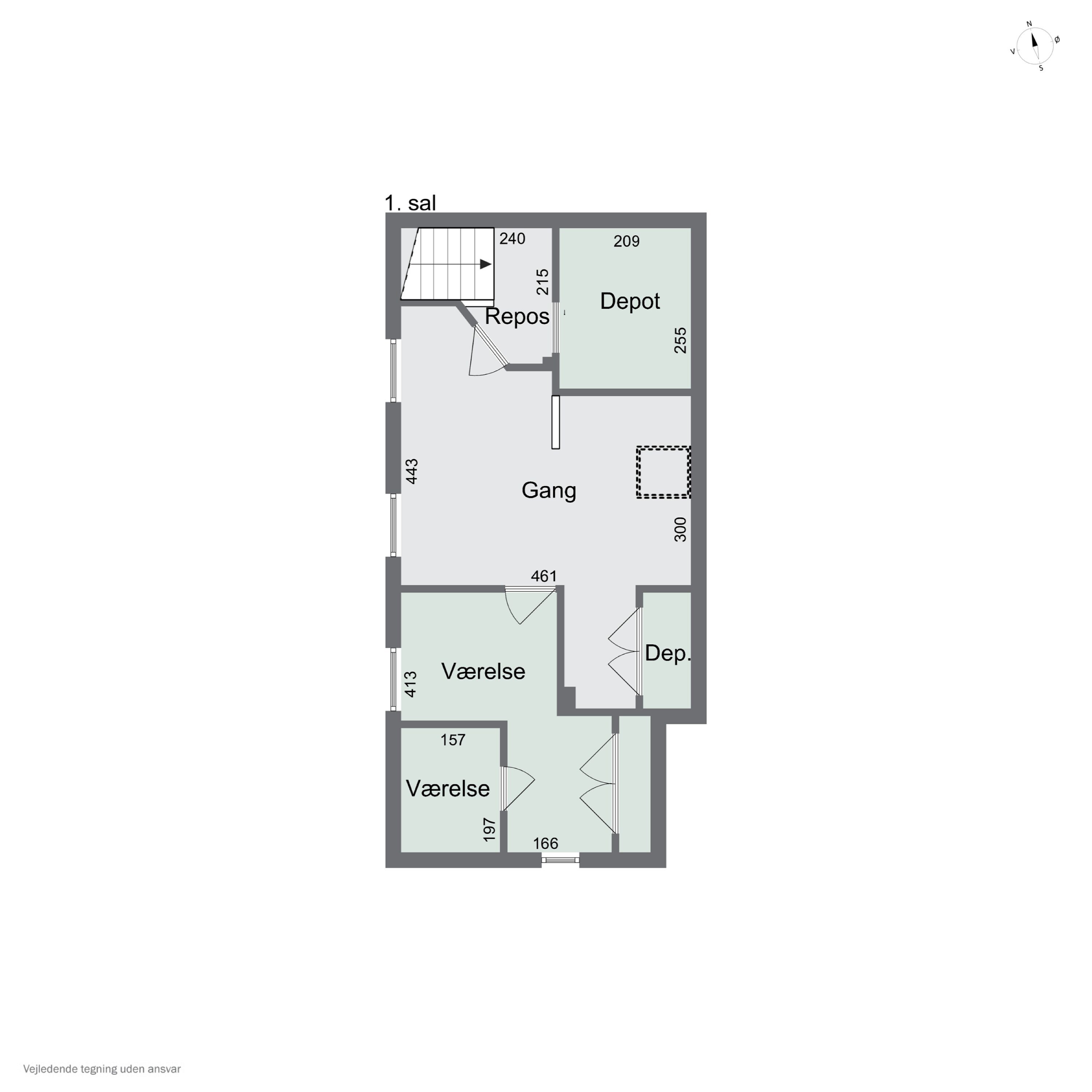 Plantegninger billede af Teglværksvej 17, 4340 Tølløse
