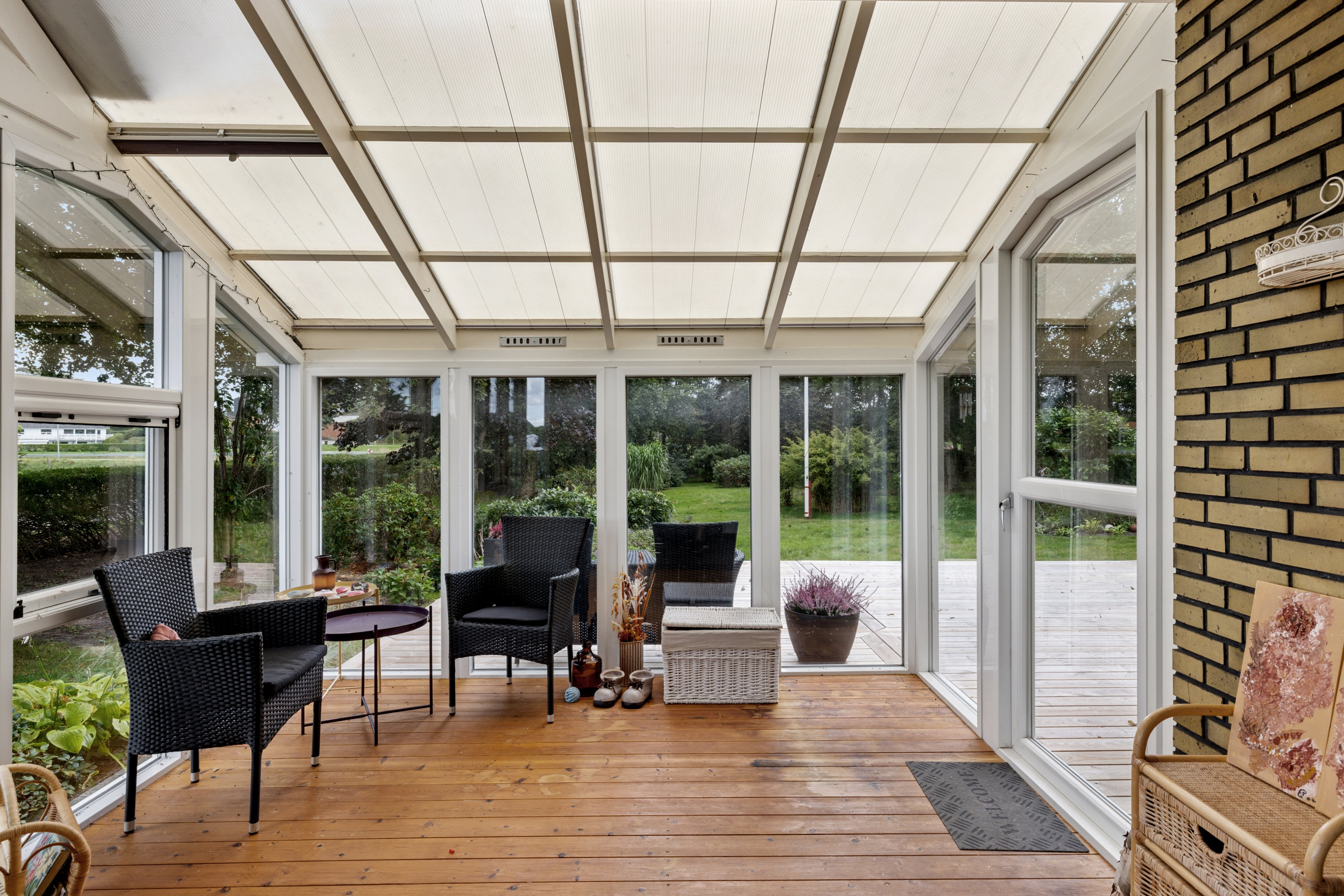 Fremhævet udestue billede i fuldskærmstilstand. Billede af Nr. Søbyvej 1, Grønkær, 7850 Stoholm Jyll