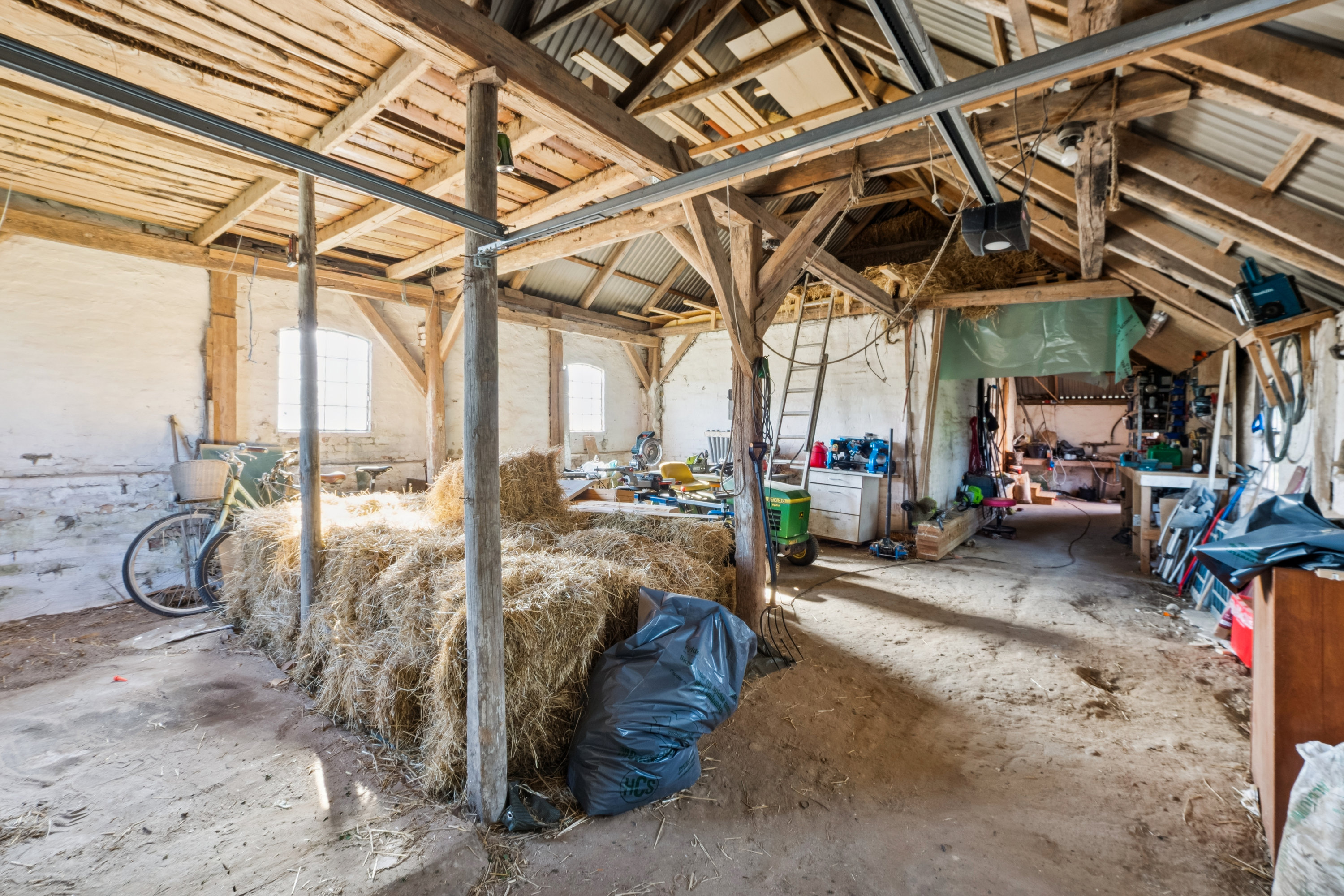 Fremhævet stald billede i fuldskærmstilstand. Billede af Næssundvej 389, Karby, 7960 Karby