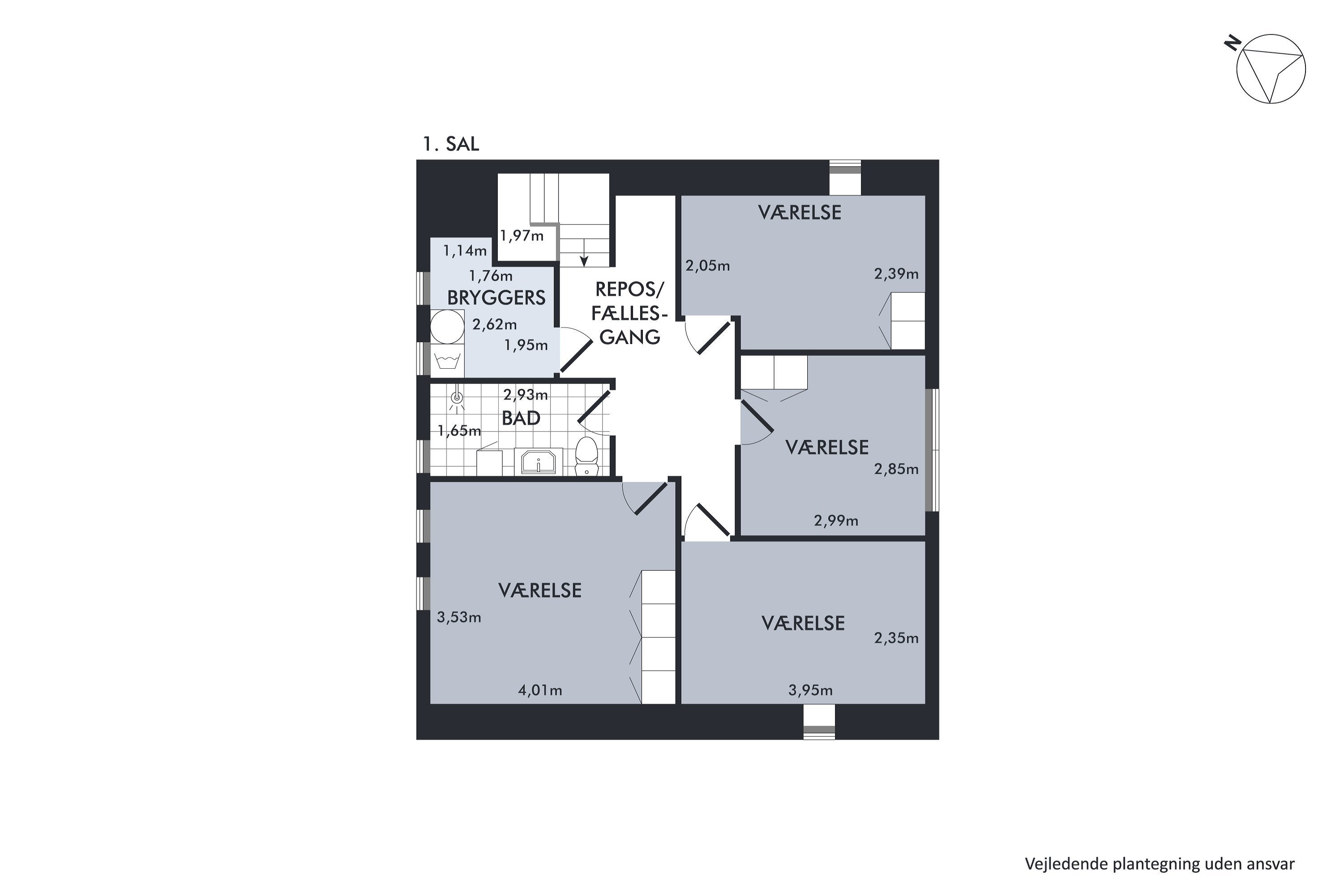 Plantegninger billede af Klingenbergsgade 12, 7900 Nykøbing M