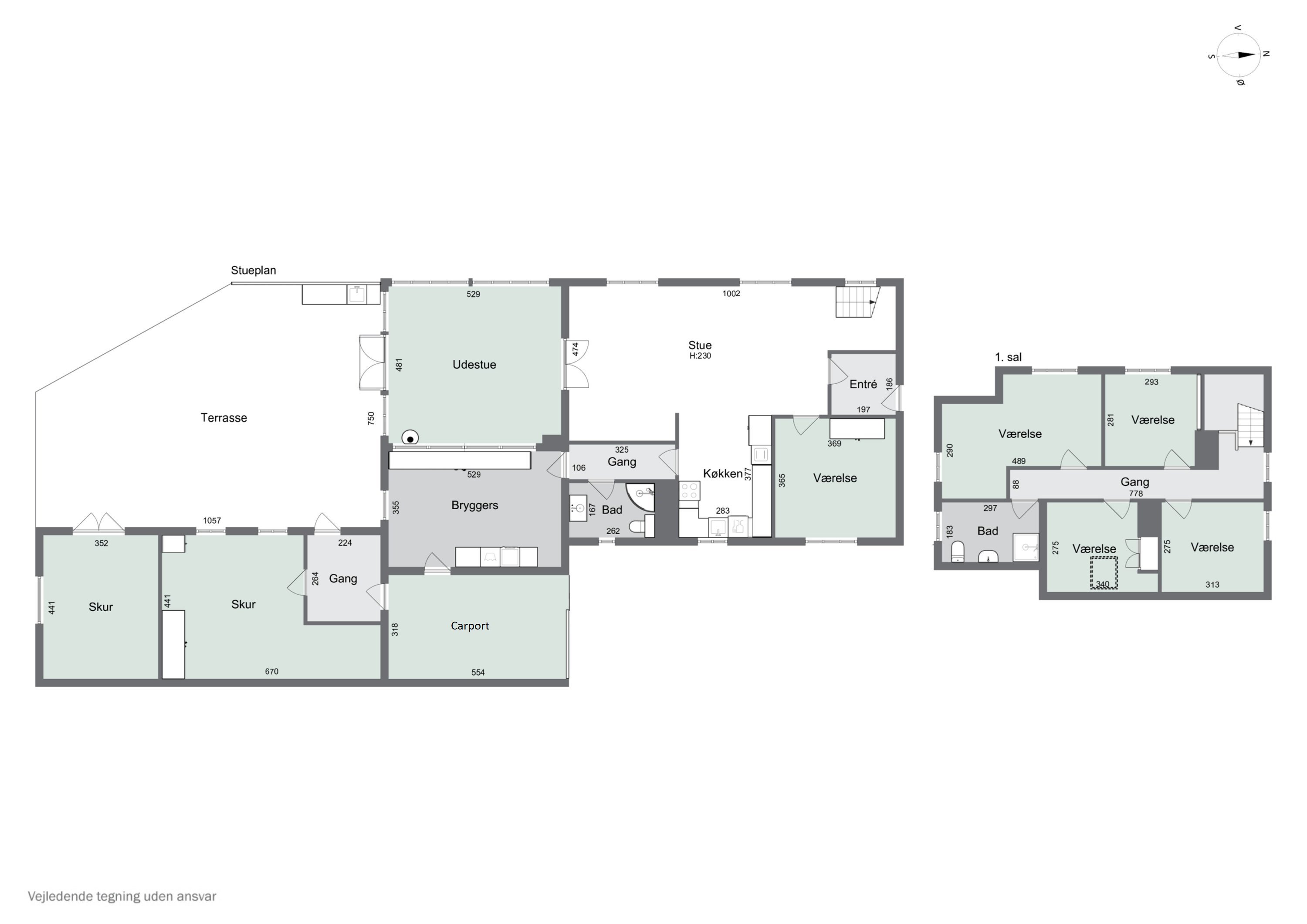 Plantegninger billede af Ebstrupvej 10, 8600 Silkeborg