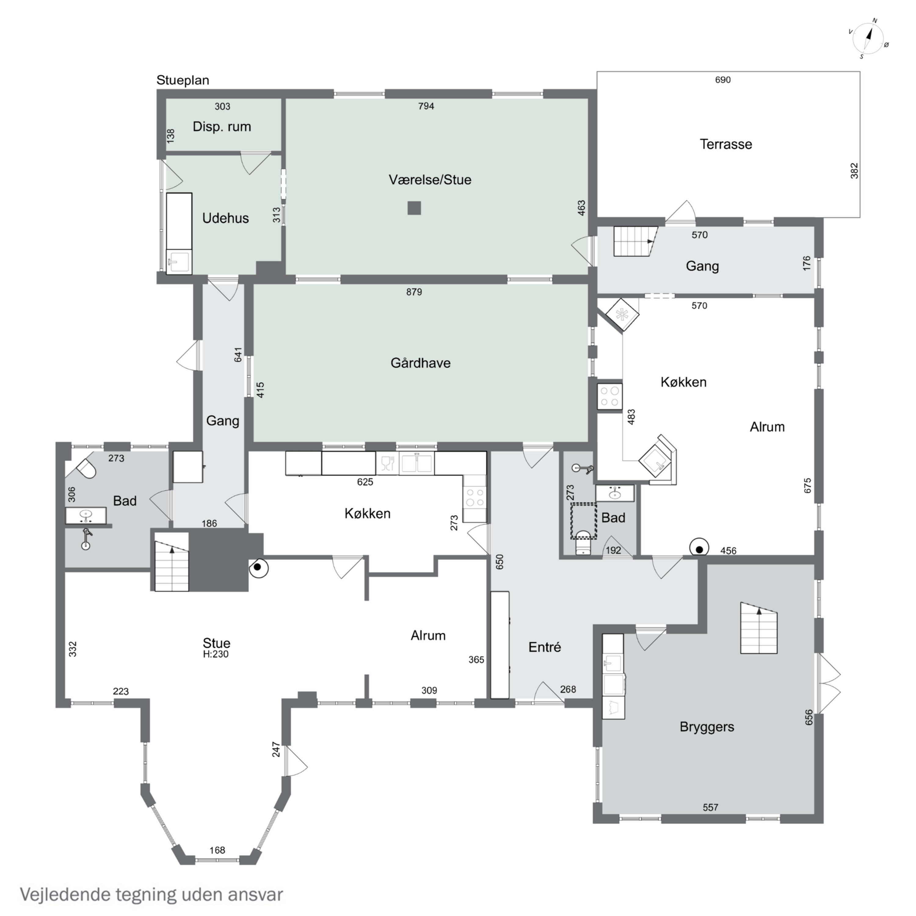 Plantegninger billede af Rudmevej 132A, Rudme, 5750 Ringe