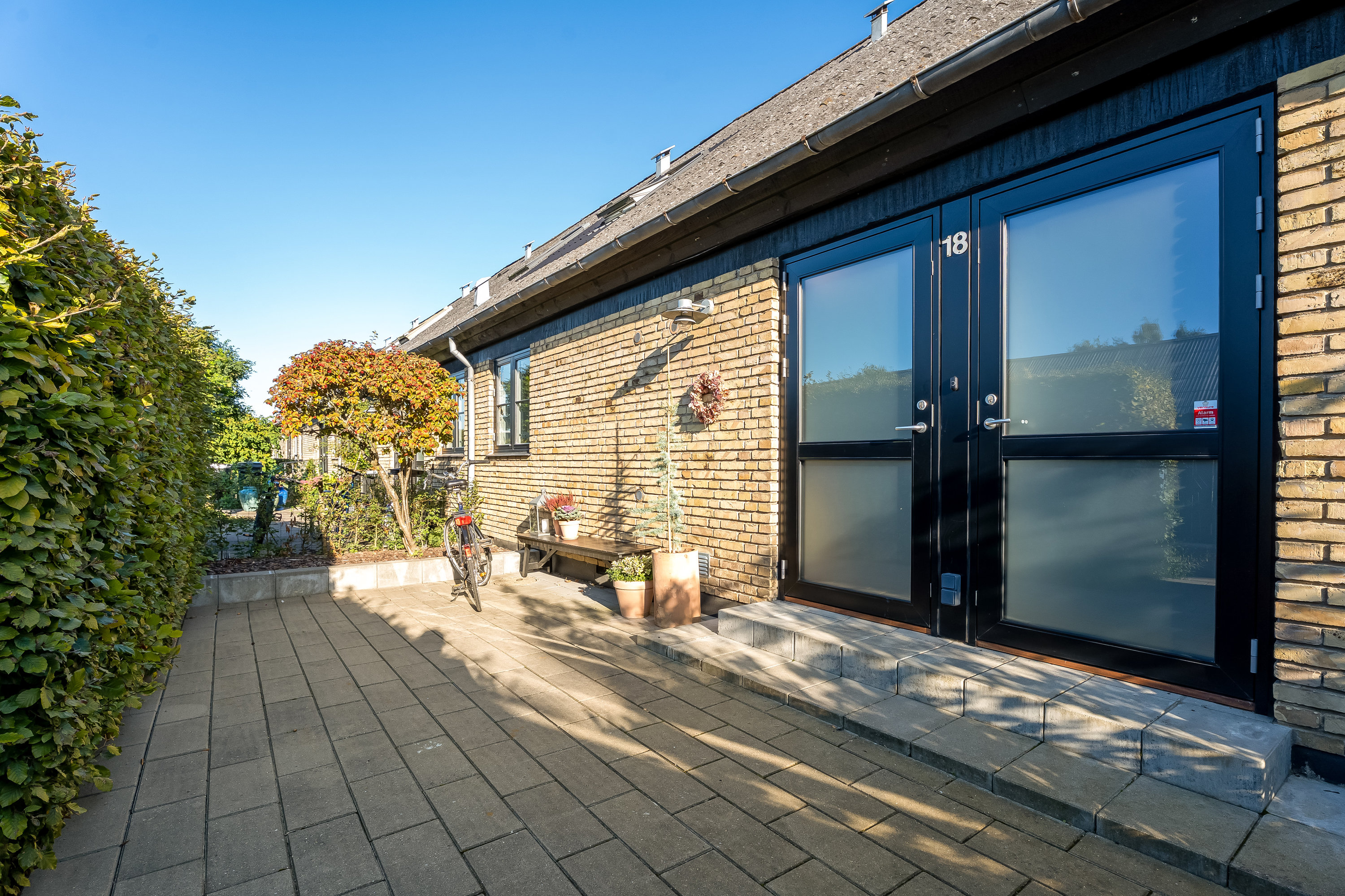 Fremhævet terrasse billede i fuldskærmstilstand. Billede af Bispevænget 18, 4930 Maribo