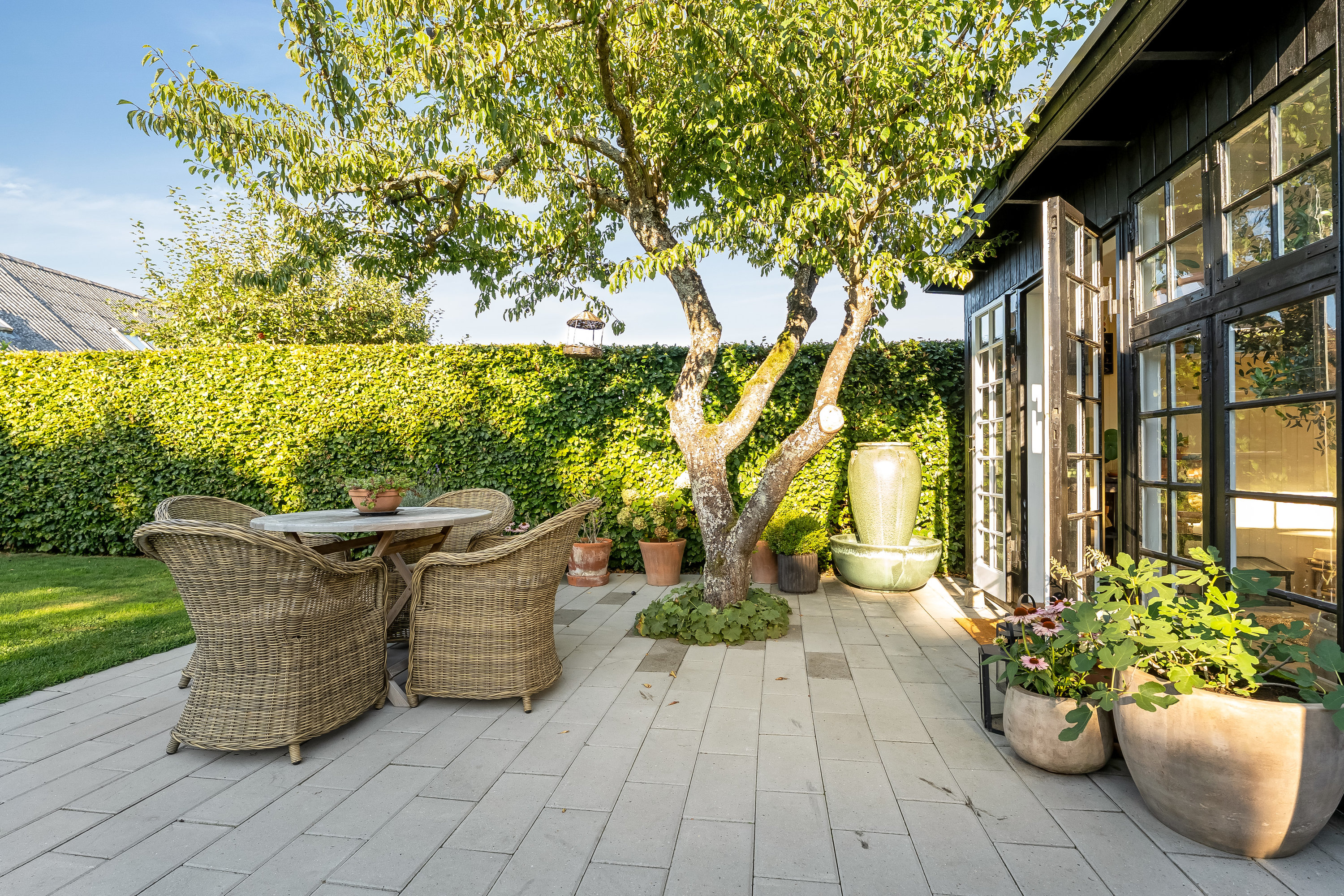 Fremhævet terrasse billede i fuldskærmstilstand. Billede af Bispevænget 18, 4930 Maribo