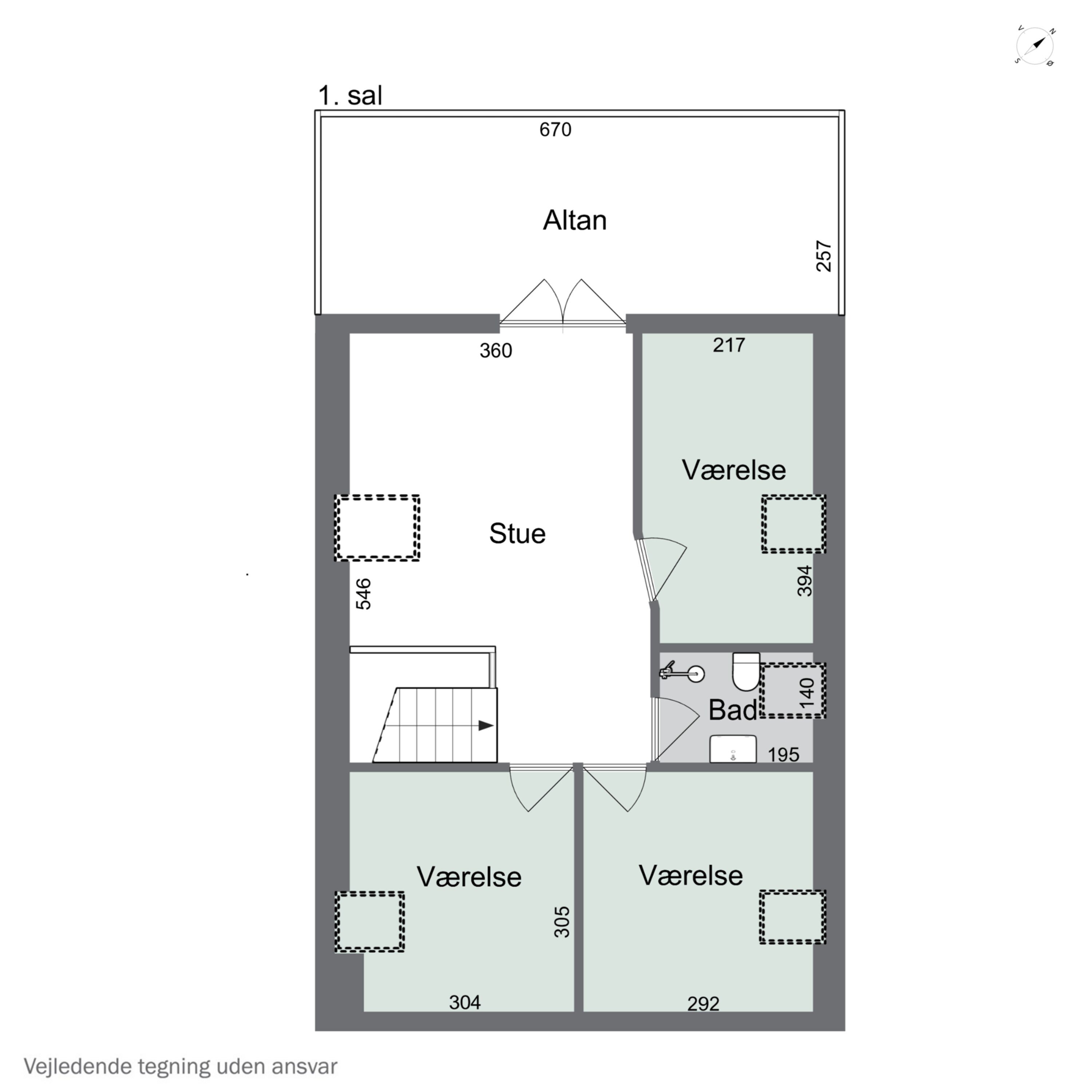 Plantegninger billede af Fenrisvej 68, Allerup, 4300 Holbæk