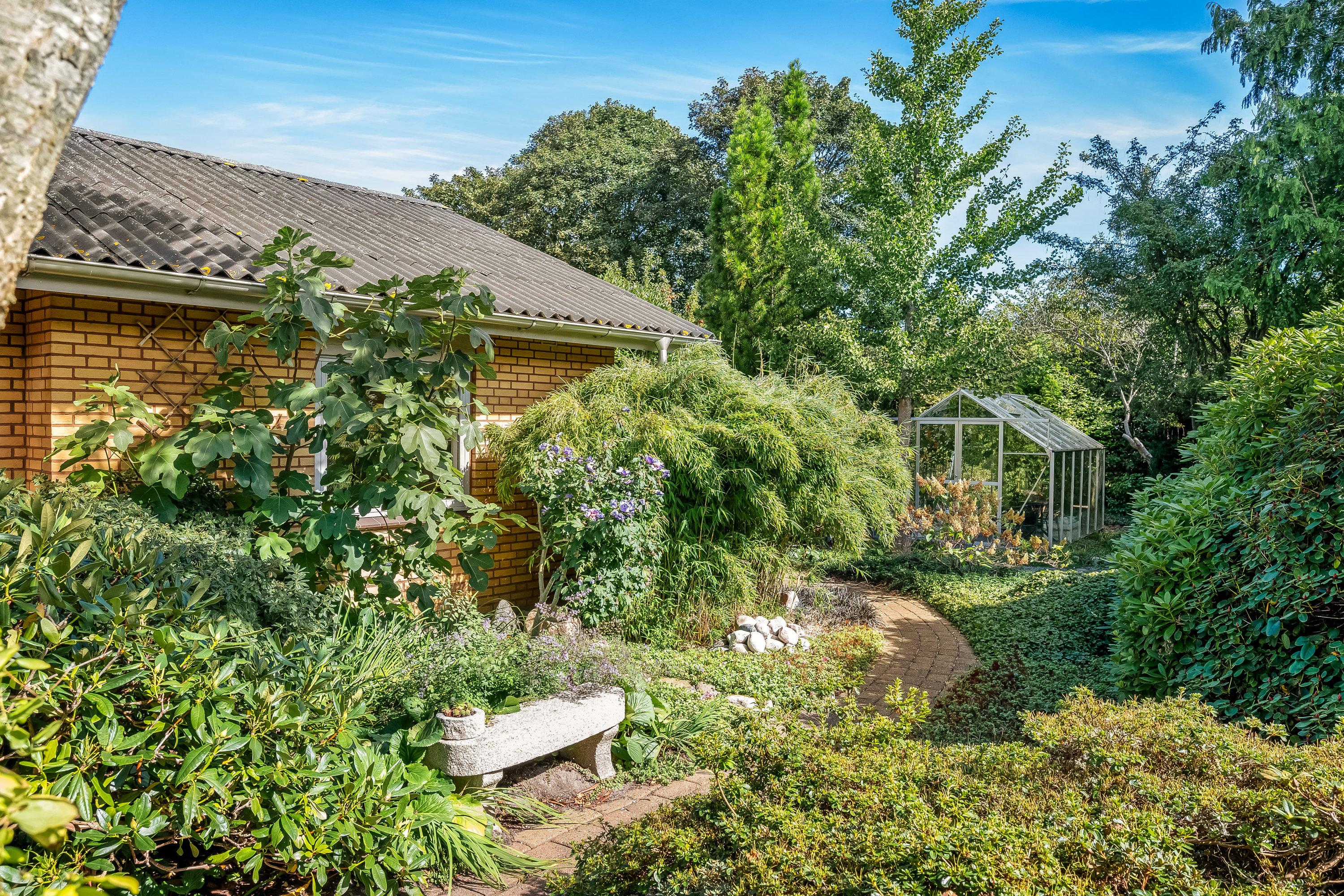 Fremhævet have billede i fuldskærmstilstand. Billede af Engvej 6, 6240 Løgumkloster