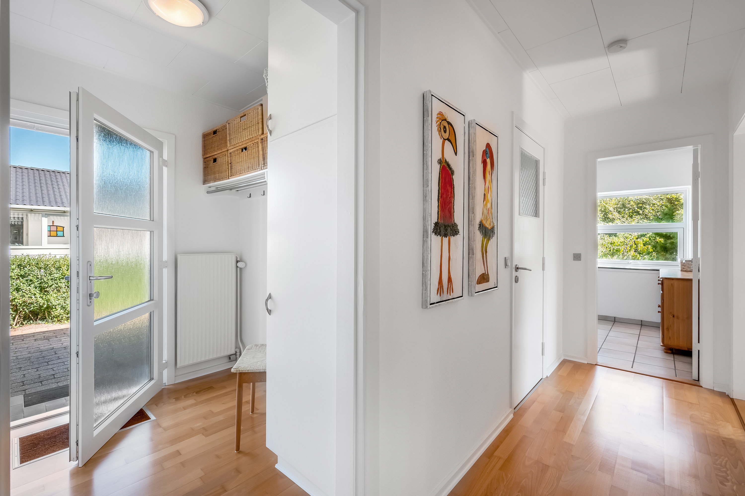 Fremhævet gang billede i fuldskærmstilstand. Billede af Engvej 6, 6240 Løgumkloster