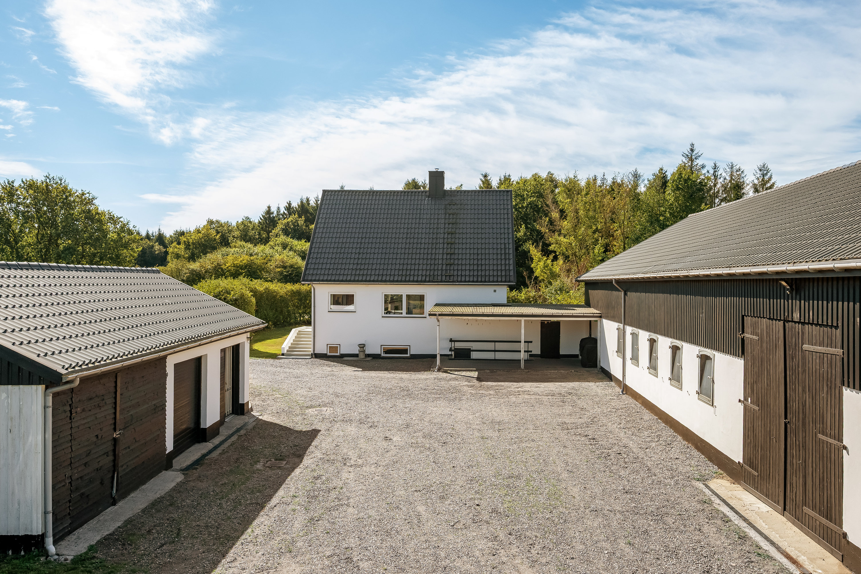 Fremhævet luftfoto billede i fuldskærmstilstand. Billede af Søgårdsvej 18, Søgård, 6240 Løgumkloster