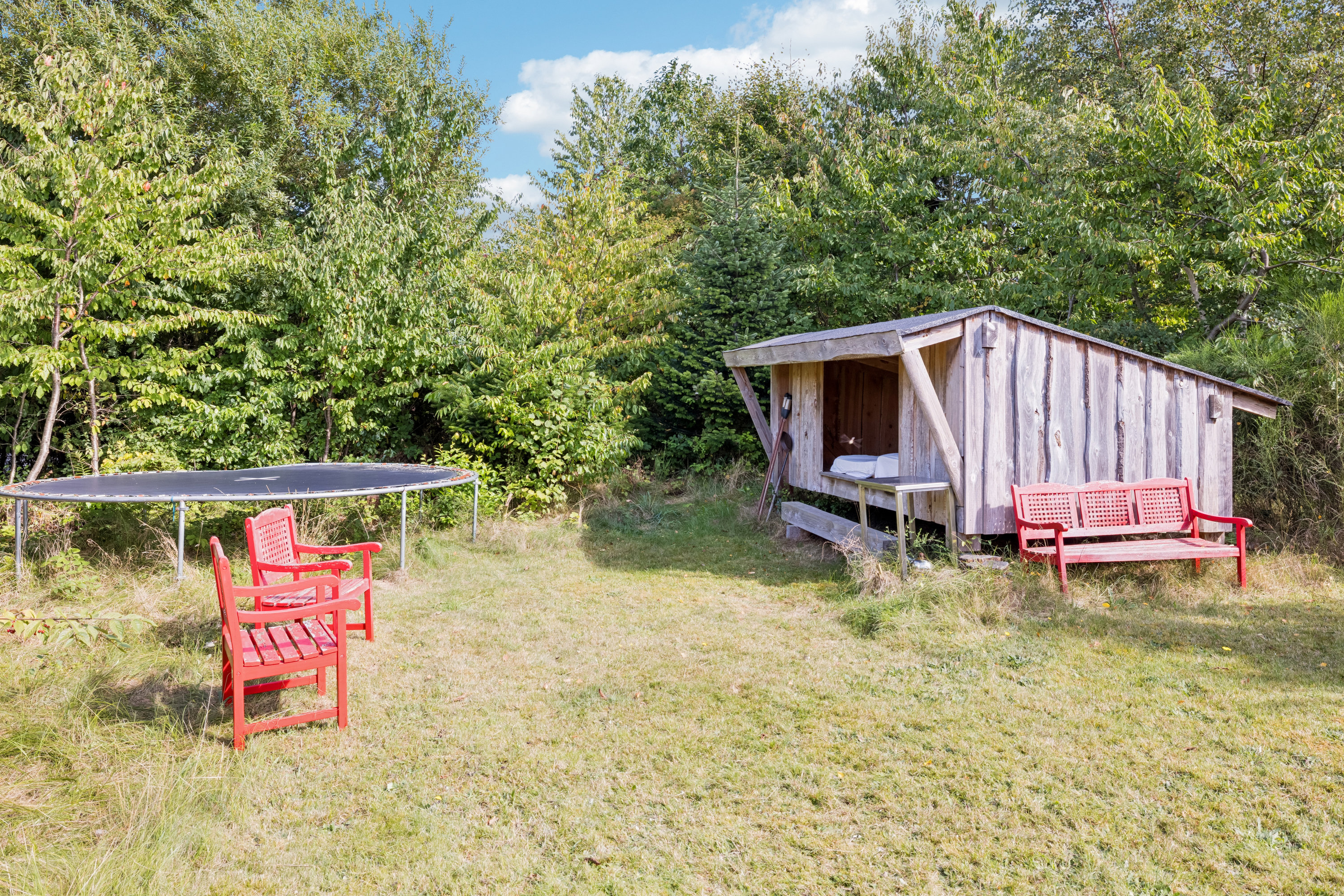 Fremhævet have billede i fuldskærmstilstand. Billede af Egholmvej 11, Bønnerup Strand, 8585 Glesborg