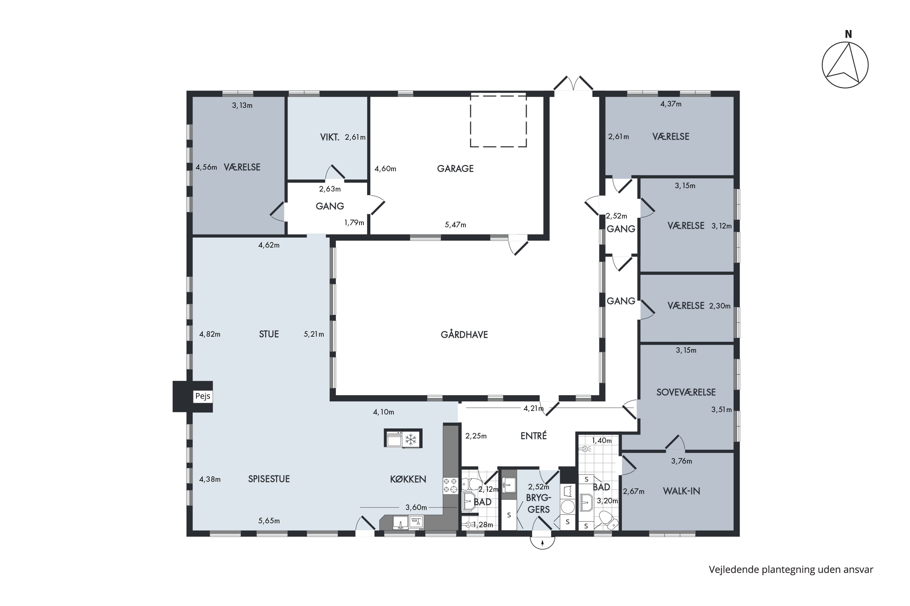 Plantegninger billede af Thinggyden 28, 5631 Ebberup