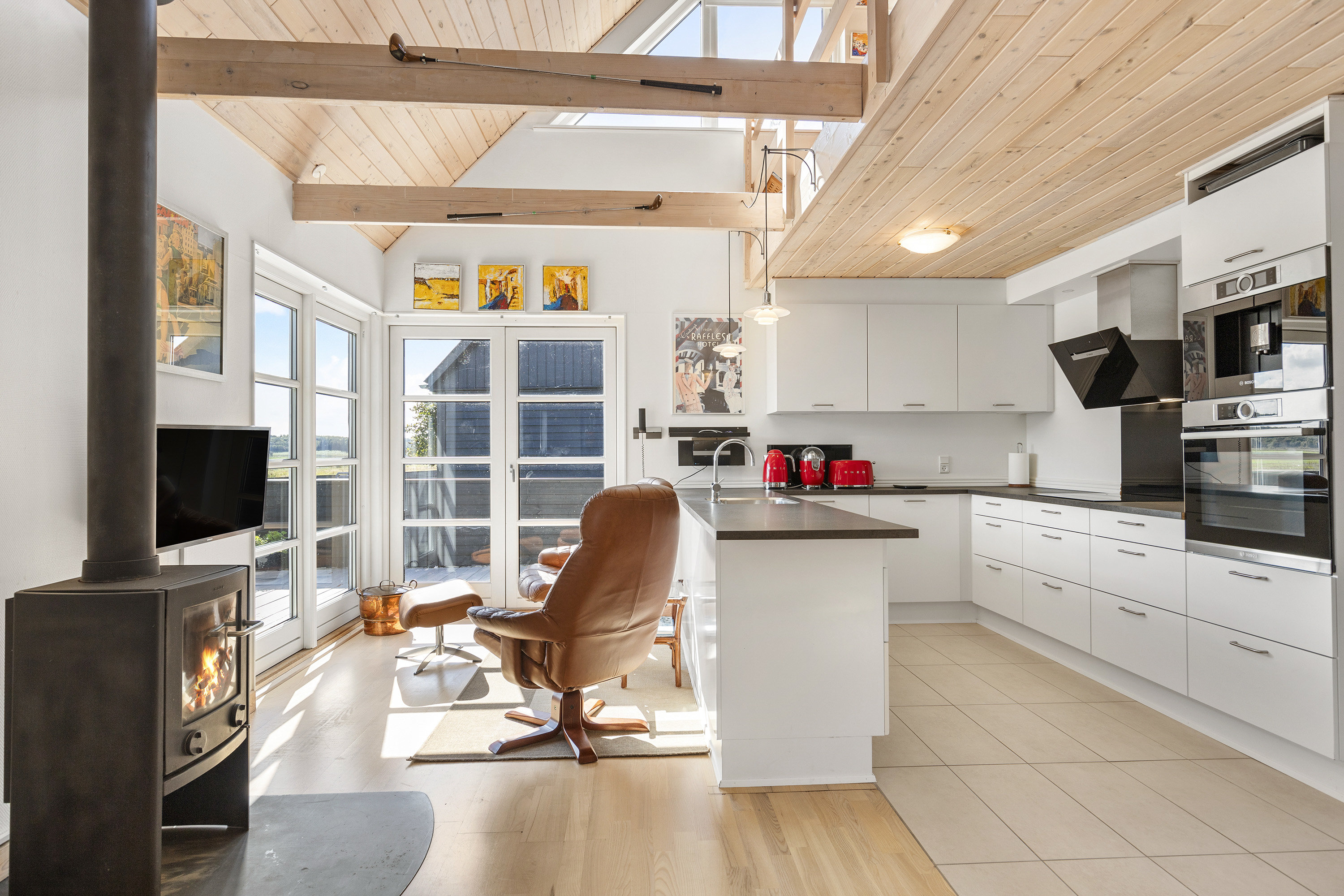 Fremhævet køkken billede i fuldskærmstilstand. Billede af Golfparken 3, Gatten, 9640 Farsø