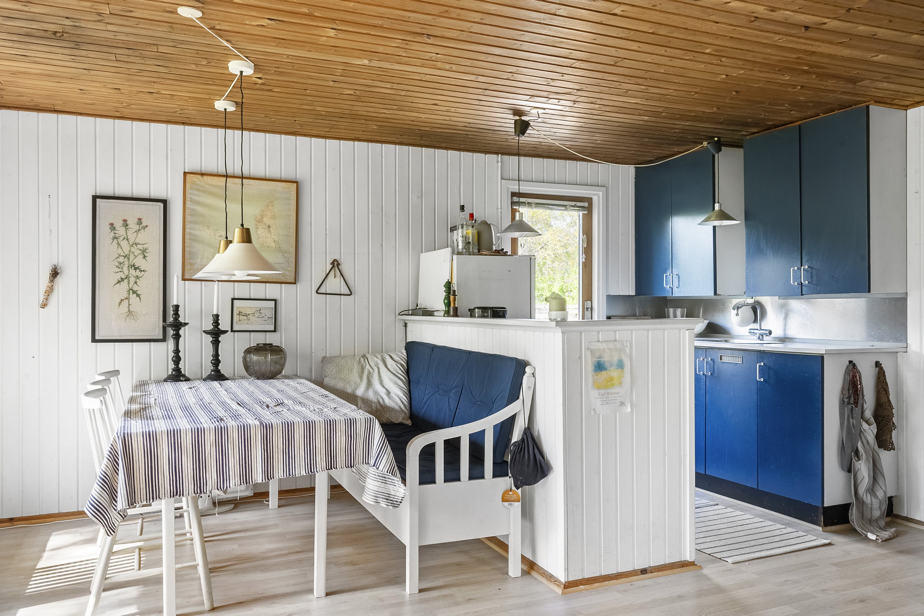 Fremhævet spisestue billede i fuldskærmstilstand. Billede af Stenkalven 65, 8799 Tunø