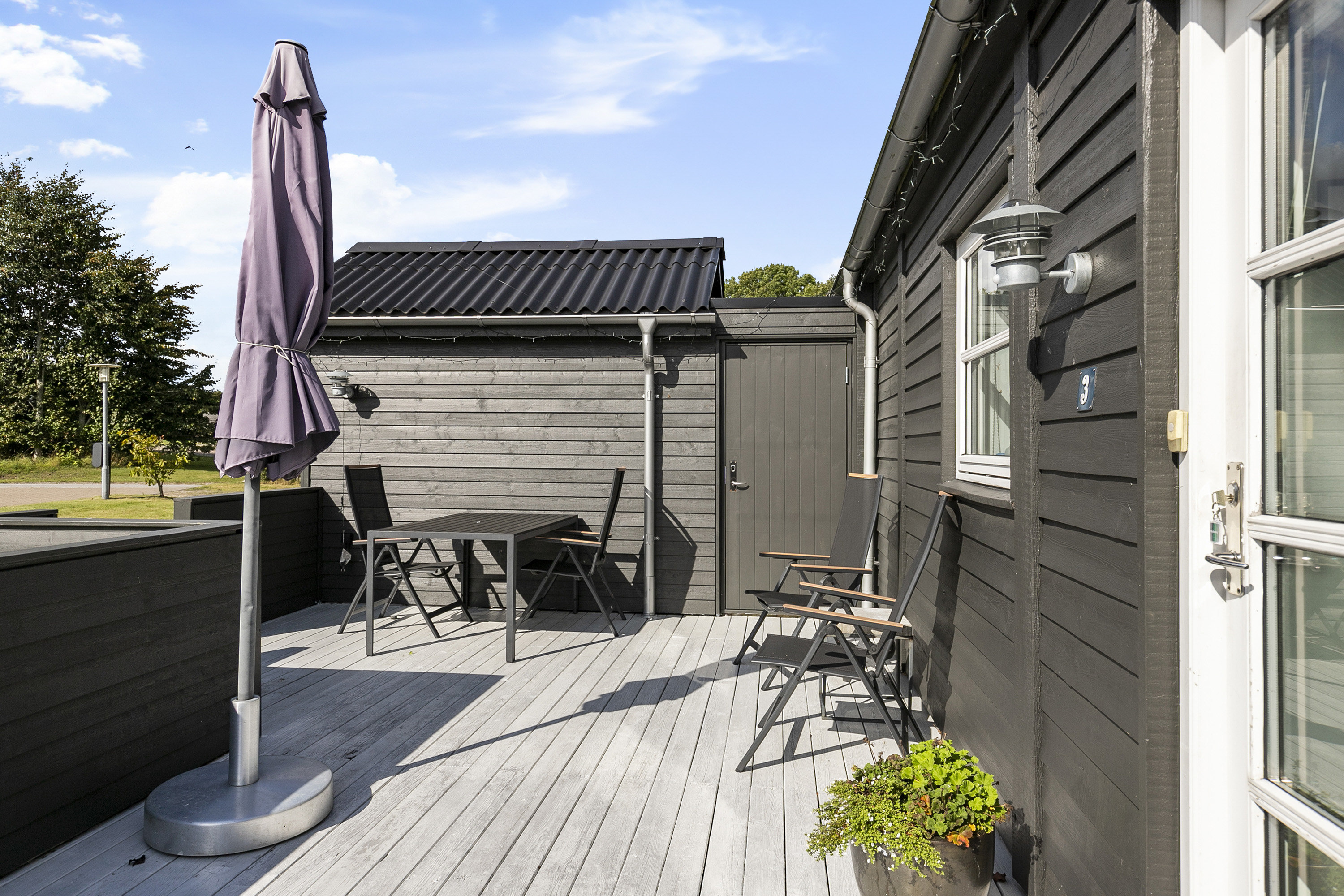 Fremhævet overdækket terrasse billede i fuldskærmstilstand. Billede af Golfparken 3, Gatten, 9640 Farsø