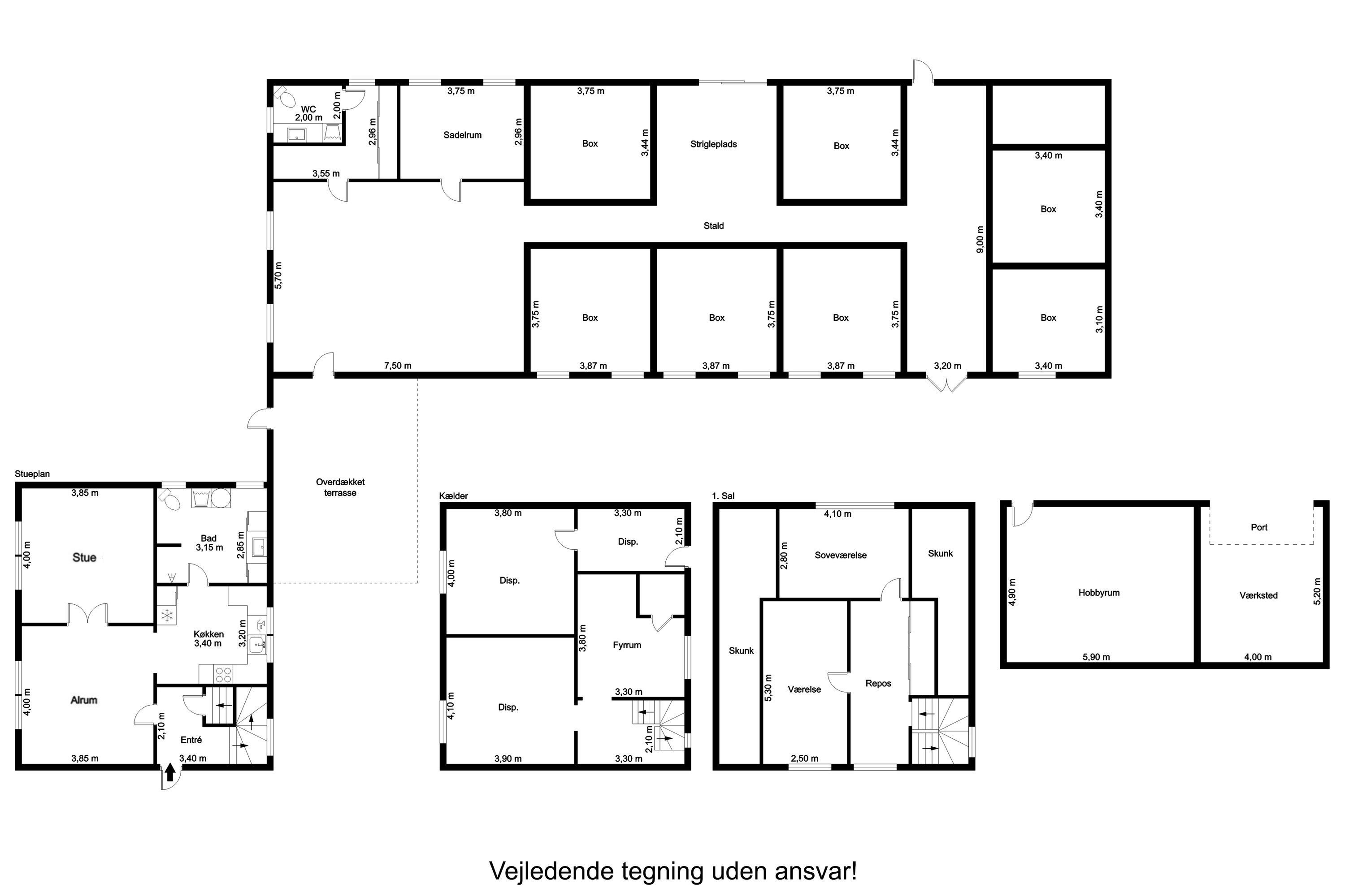 Plantegninger billede af Søgårdsvej 18, Søgård, 6240 Løgumkloster