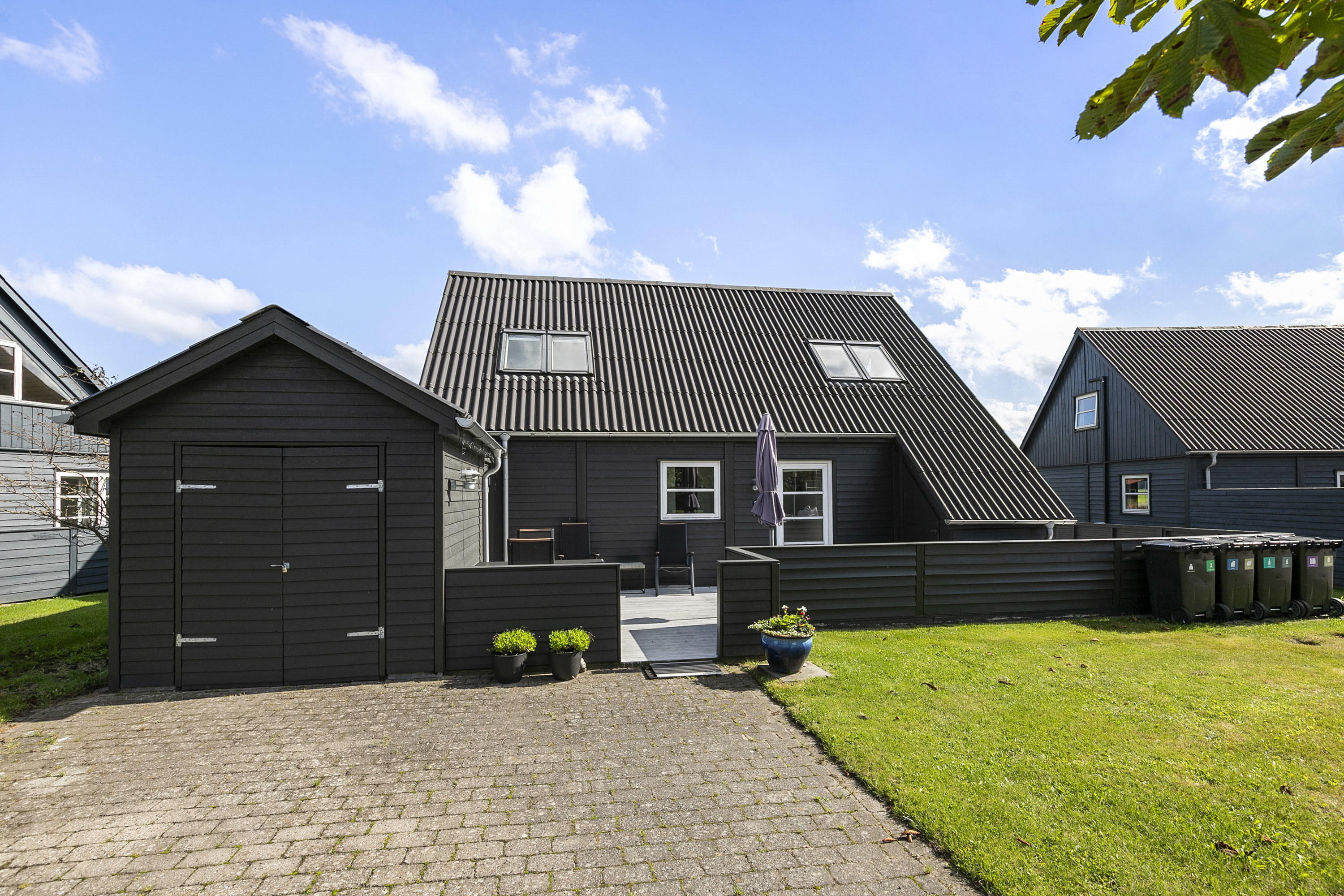 Fremhævet terrasse billede i fuldskærmstilstand. Billede af Golfparken 3, Gatten, 9640 Farsø