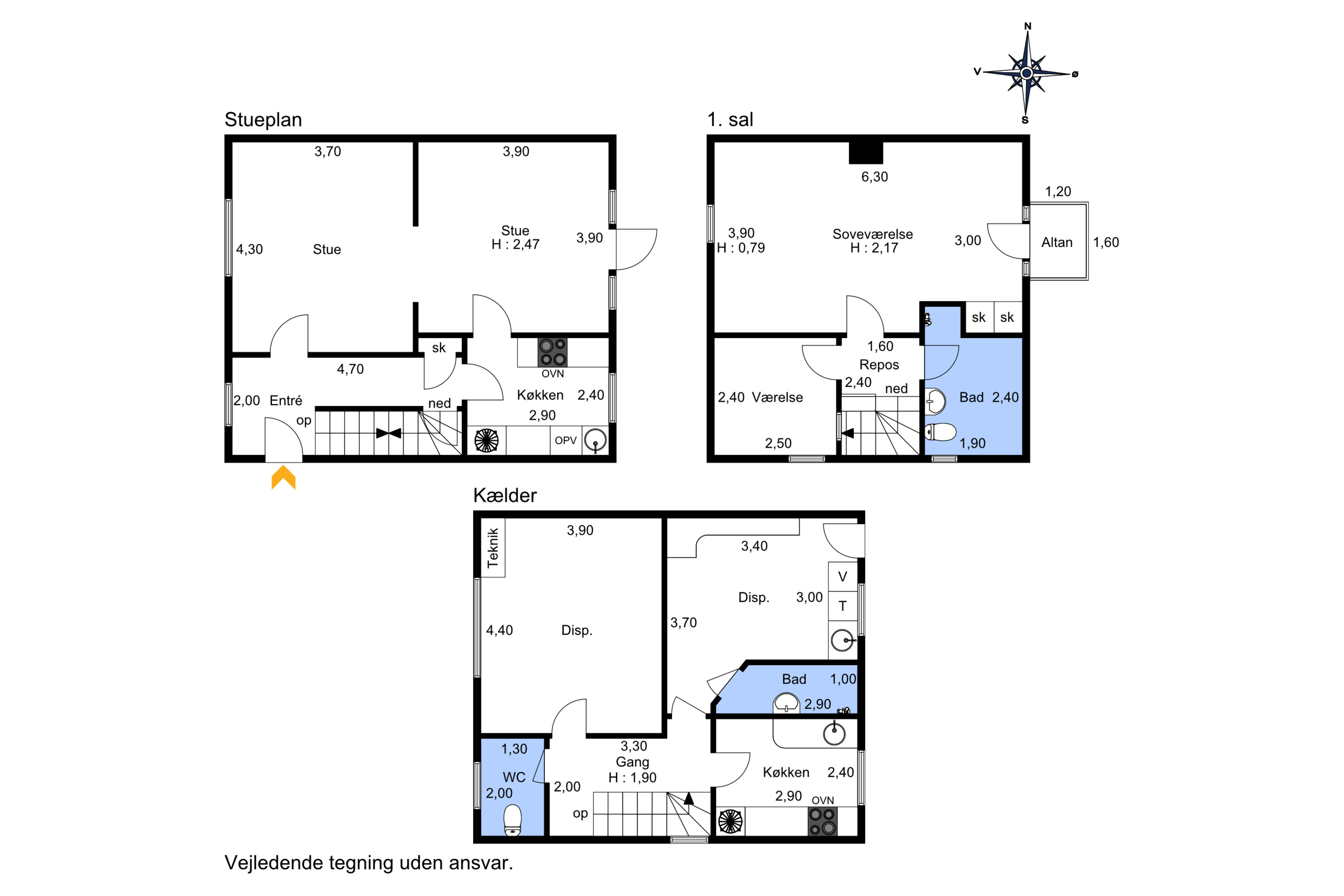 Plantegninger billede af Fjordsgade 41, 8700 Horsens