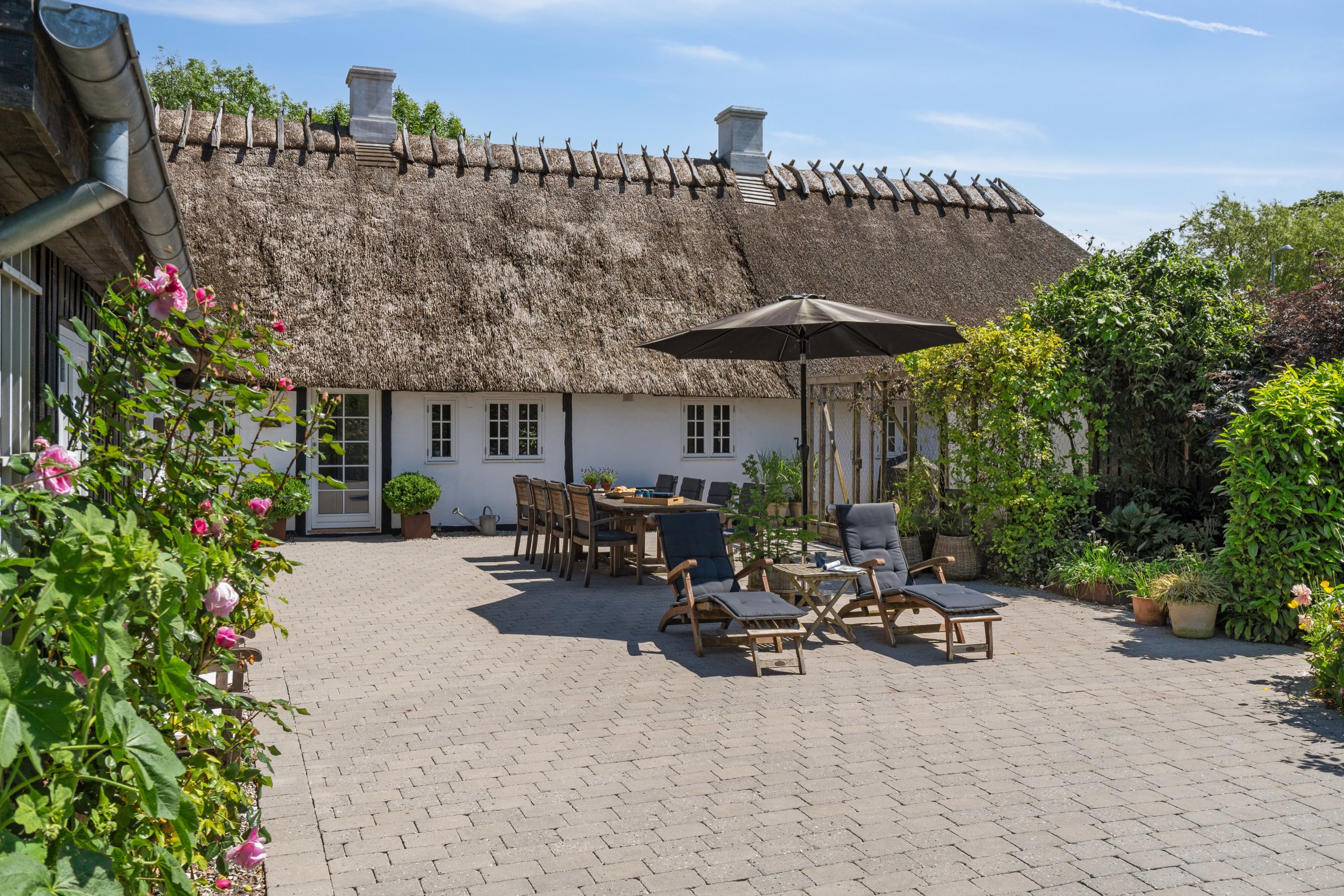 Fremhævet set fra haven billede i fuldskærmstilstand. Billede af Skovballevej 94, Tåsinge, 5700 Svendborg