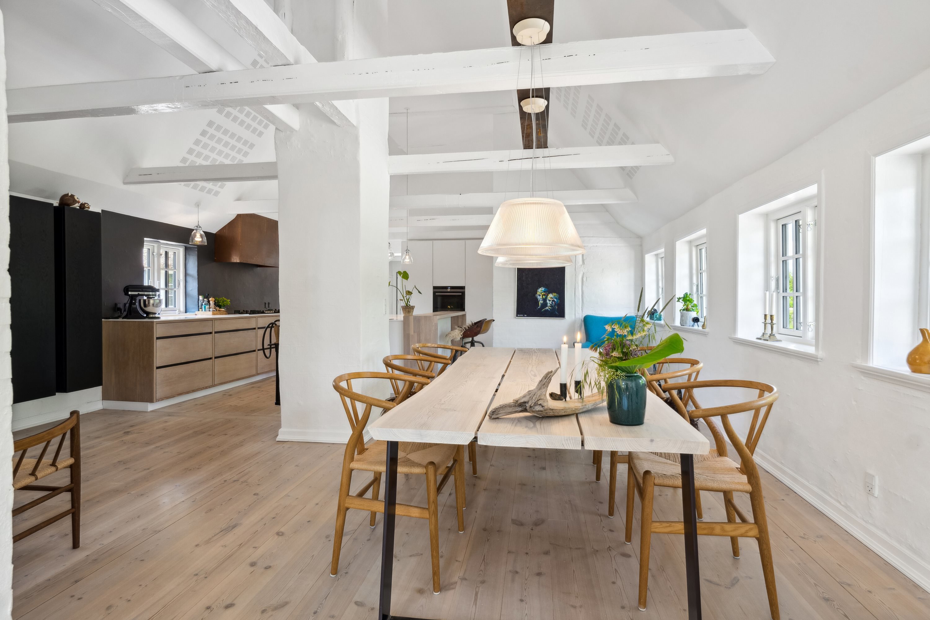 Fremhævet spisestue billede i fuldskærmstilstand. Billede af Skovballevej 94, Tåsinge, 5700 Svendborg