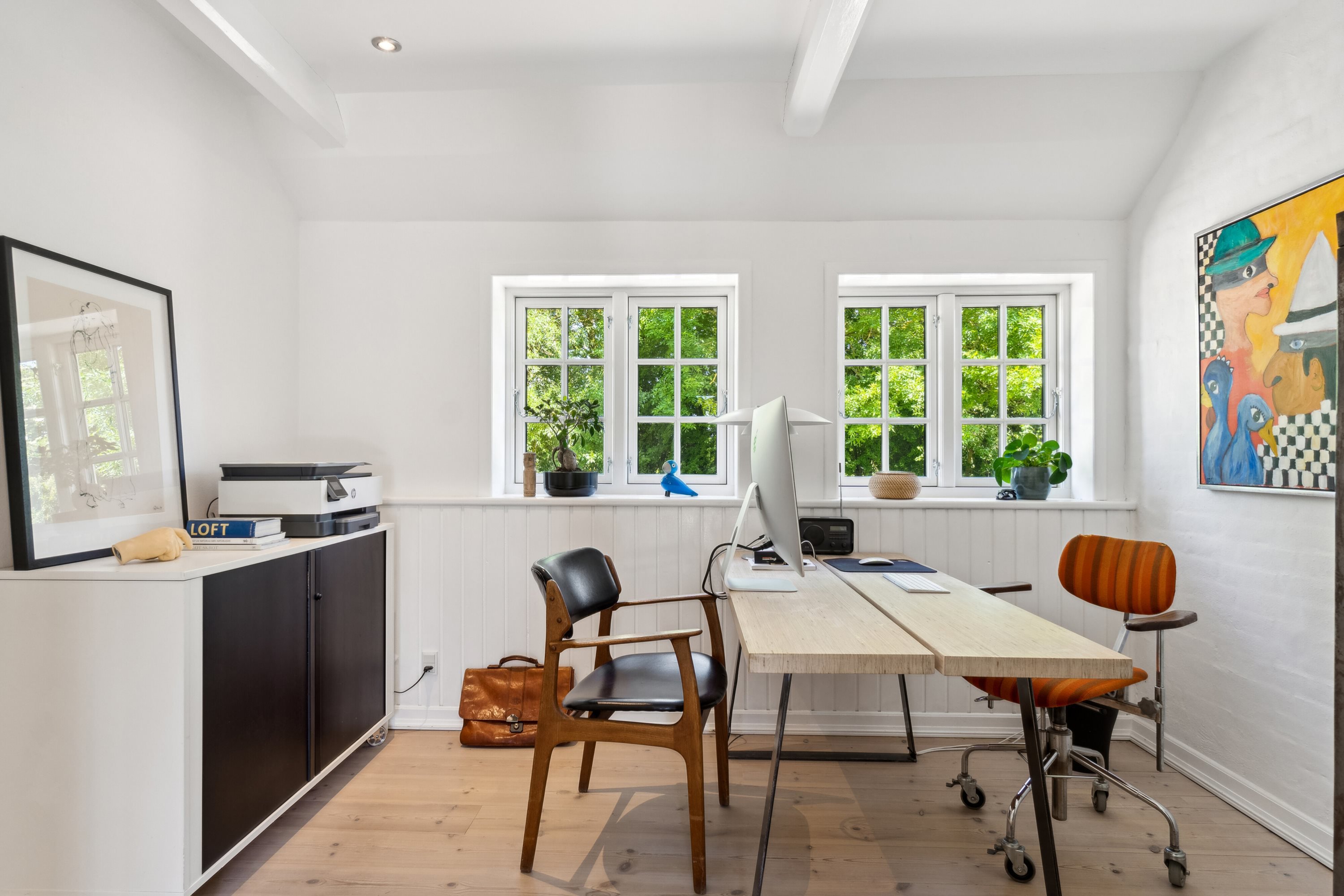 Fremhævet kontor billede i fuldskærmstilstand. Billede af Skovballevej 94, Tåsinge, 5700 Svendborg