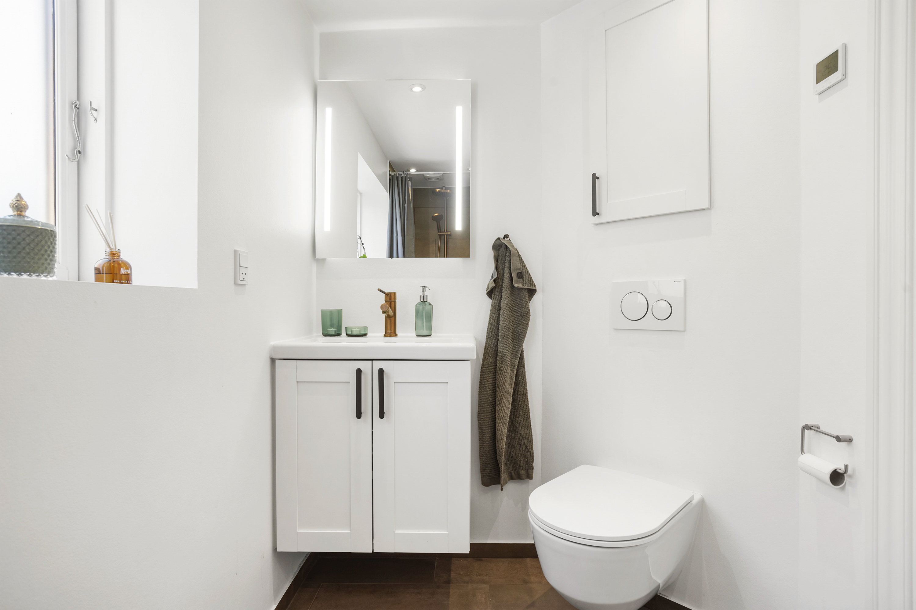 Fremhævet badeværelse billede i fuldskærmstilstand. Billede af Søndergade 39, 9300 Sæby